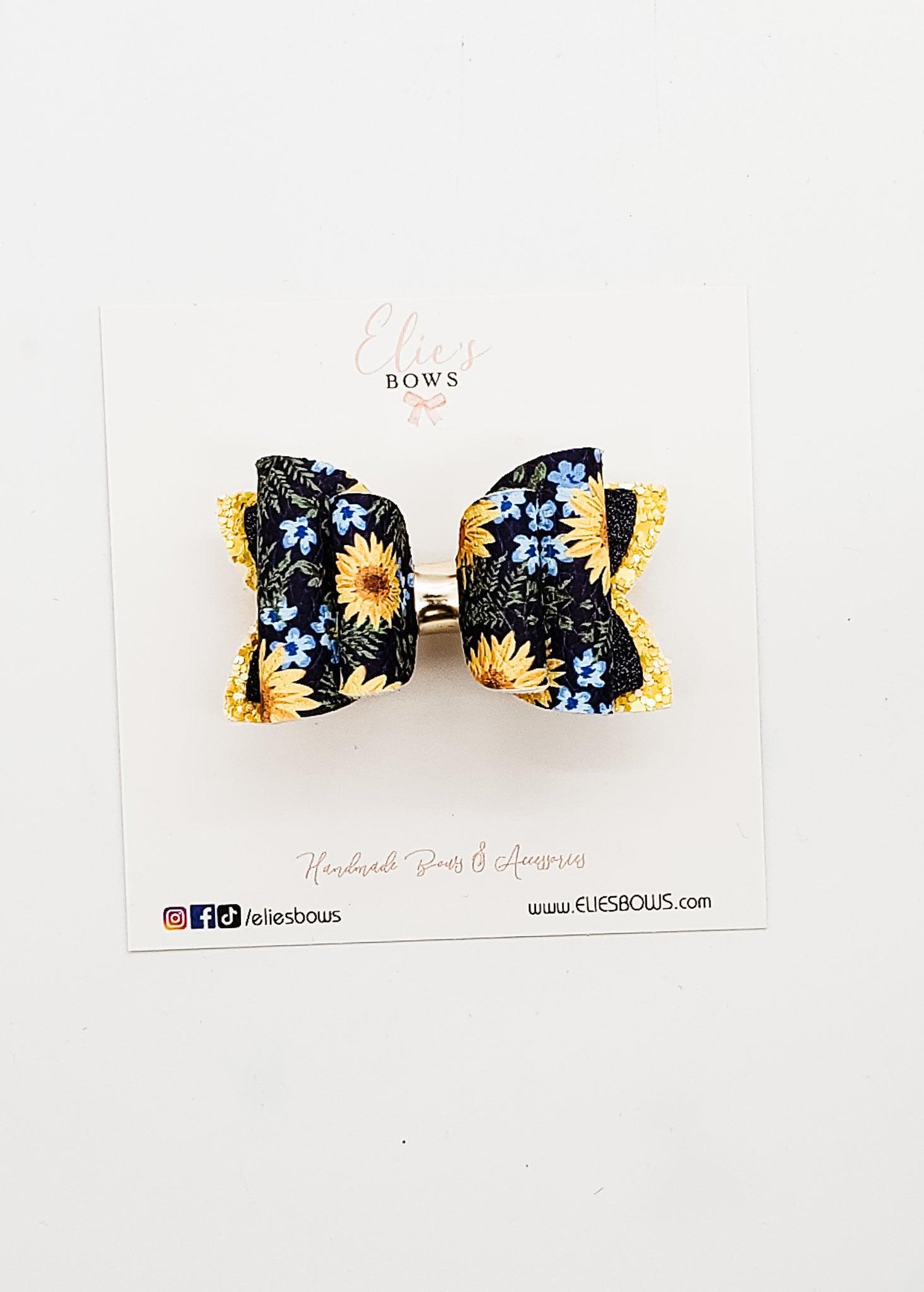 Sunflowers - 2.5"-Bows-Elie’s Bows