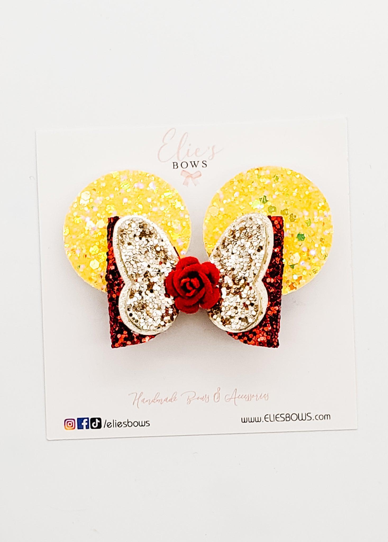 Tale as old as time Princess - 3"-Bows-Elie’s Bows