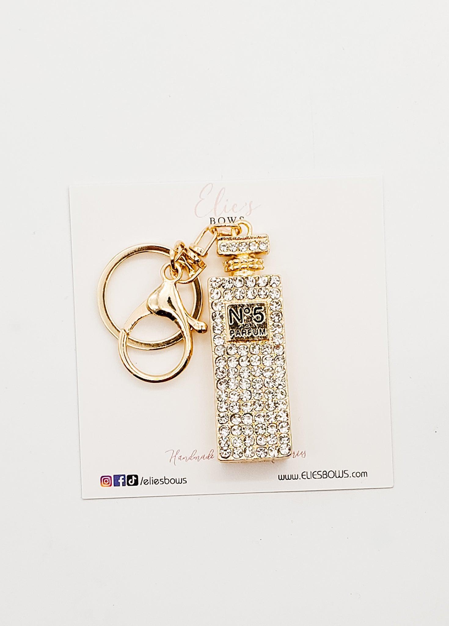 Tall Perfume Deluxe - Keychain-Keychains-Elie’s Bows