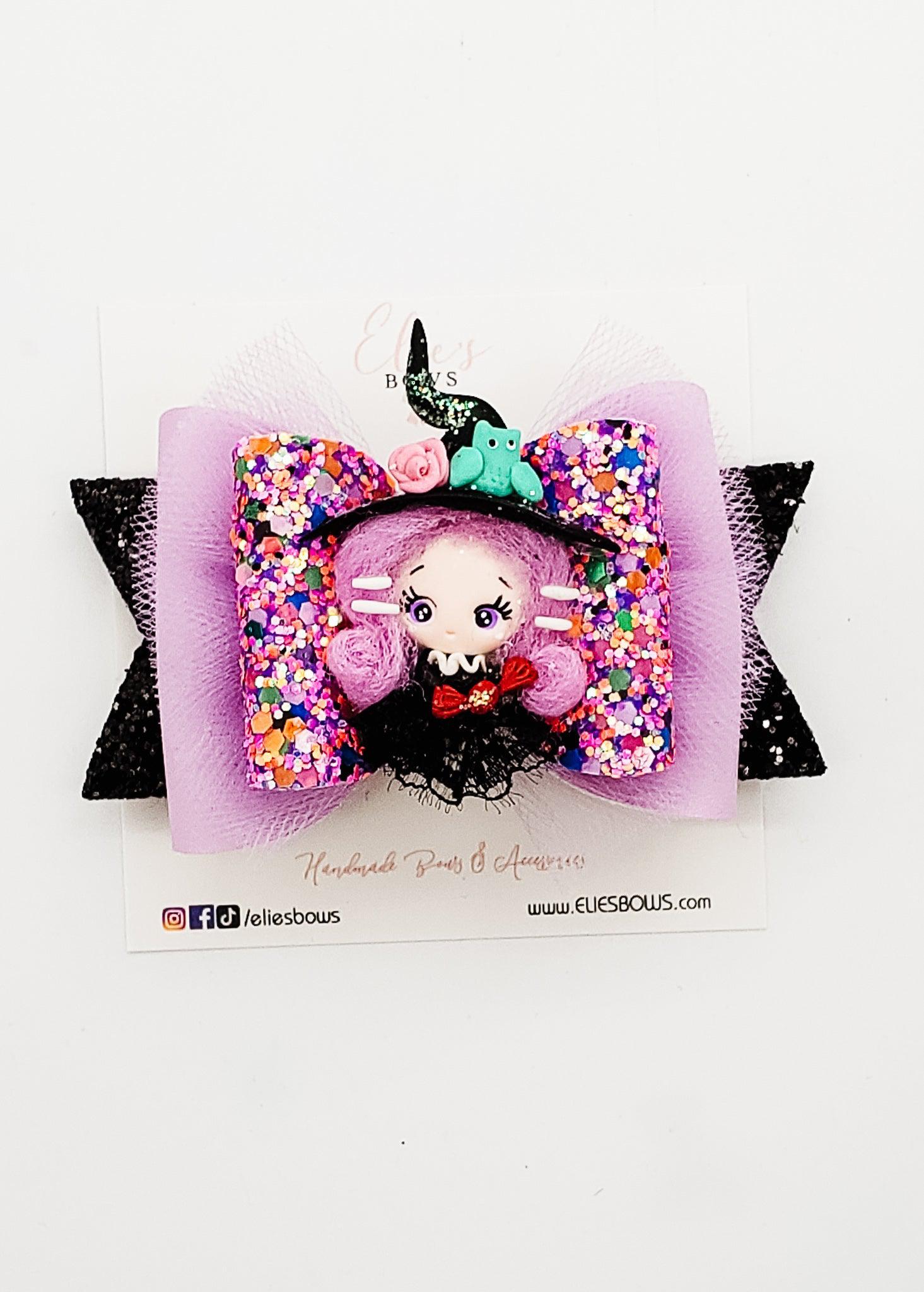 This Witch is Batty - 4"-Bows-Elie’s Bows