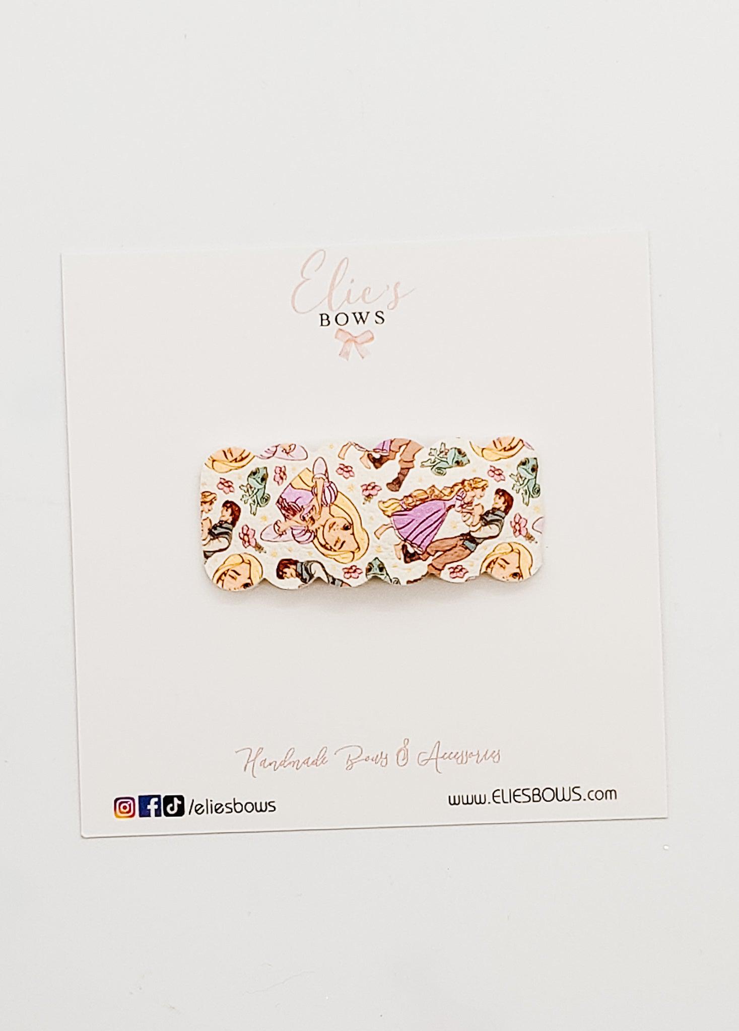 Tower Girl Love - Snap Clips - 2"-Snap Clips-Elie’s Bows