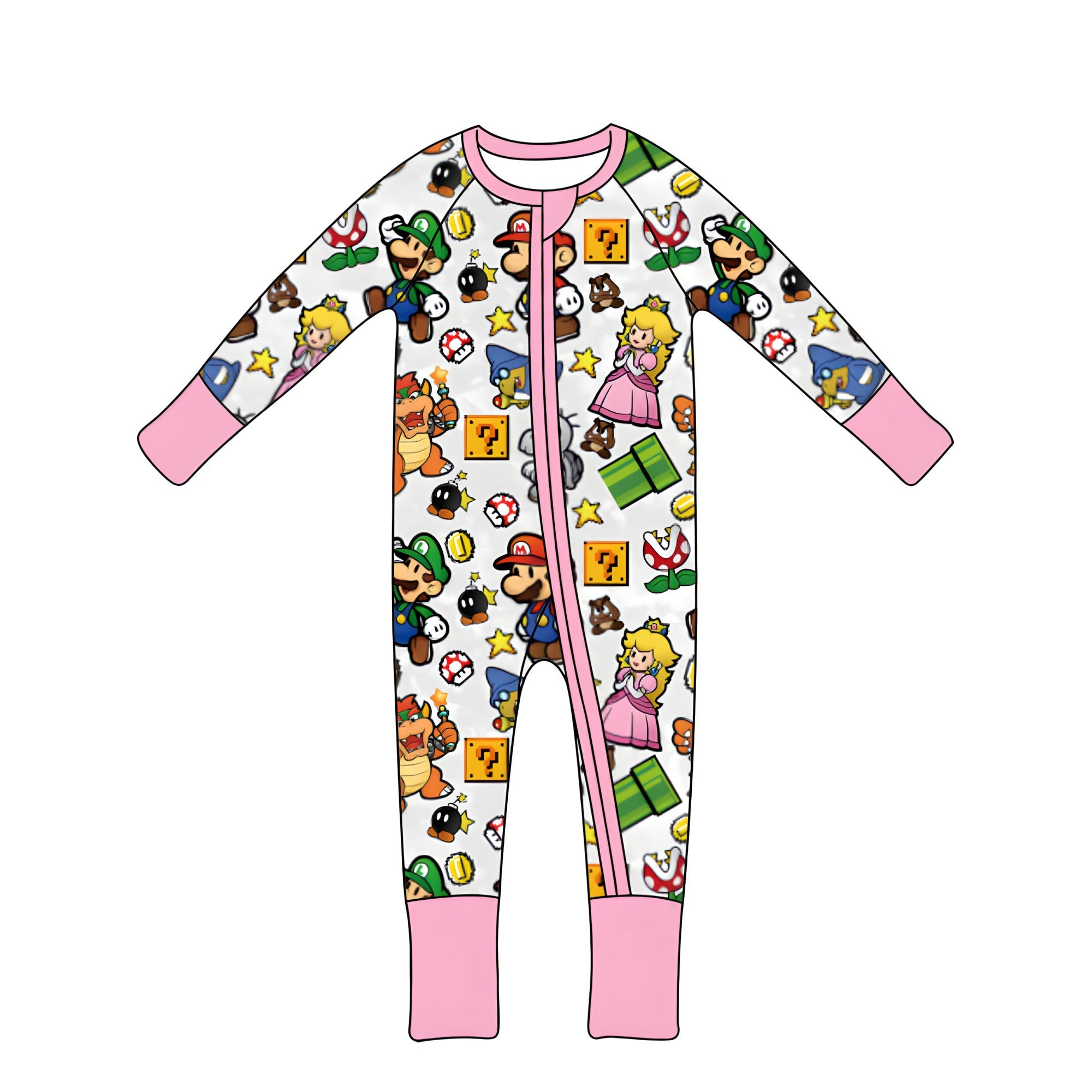 Wahoo! (Onesie PJs) PRE-ORDER-pyjamas-Elie’s Bows
