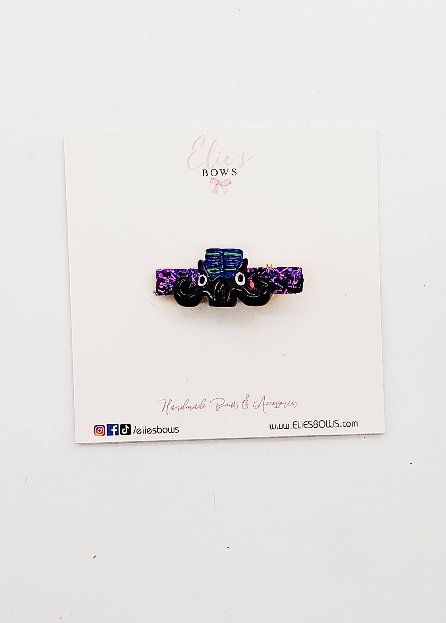 Witch Shoes - Bar Clips - 2"-Snap Clips-Elie’s Bows