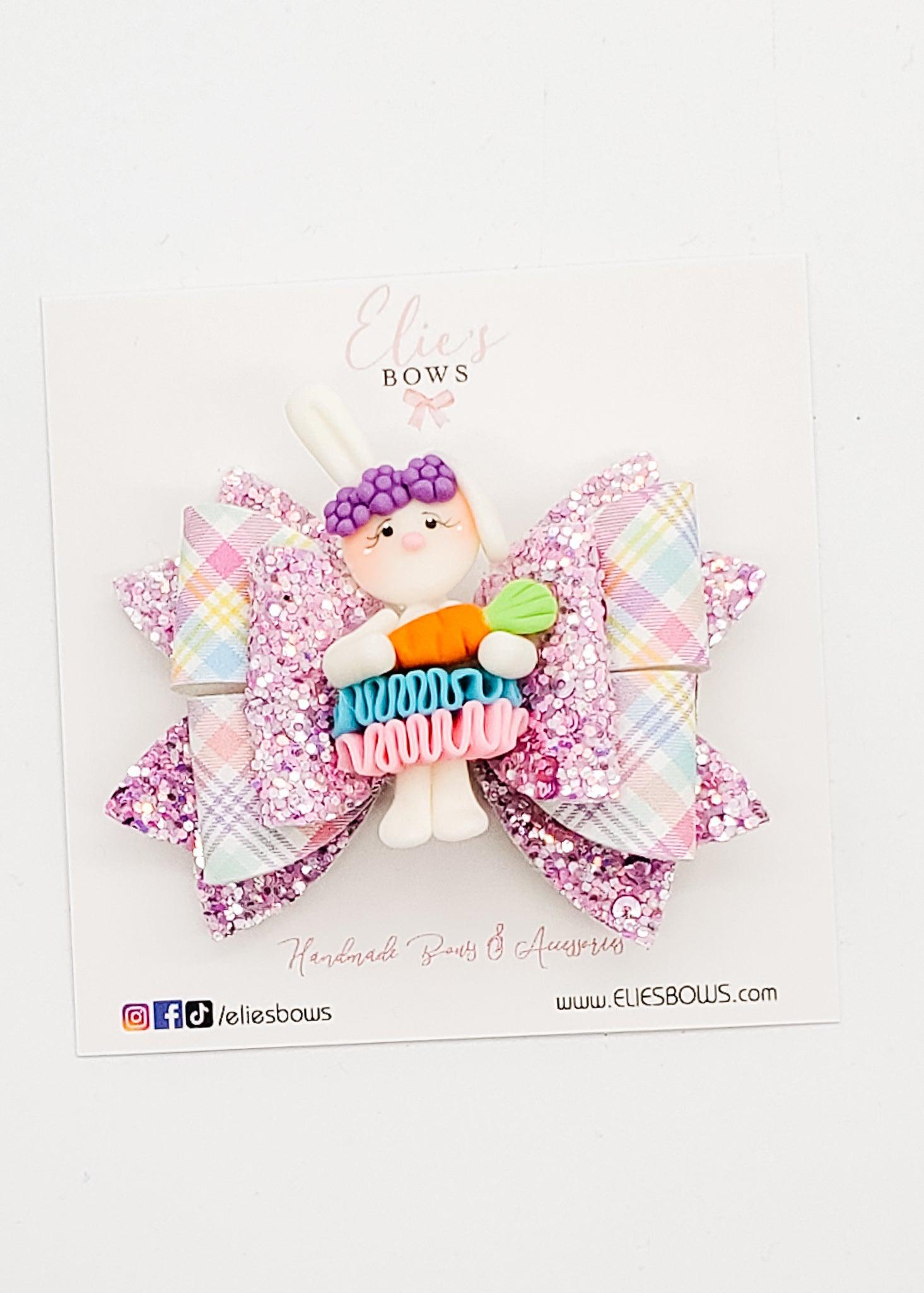 Ballerina Bunny - 3.2"-Bows-Elie’s Bows