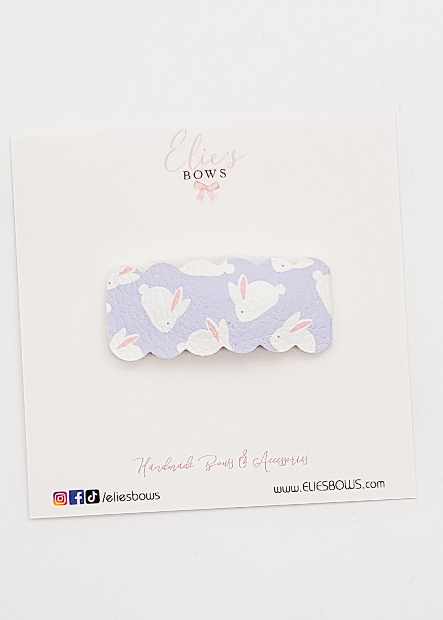 Bunny Hop- Snap Clips - 2"-Snap Clips-Elie’s Bows
