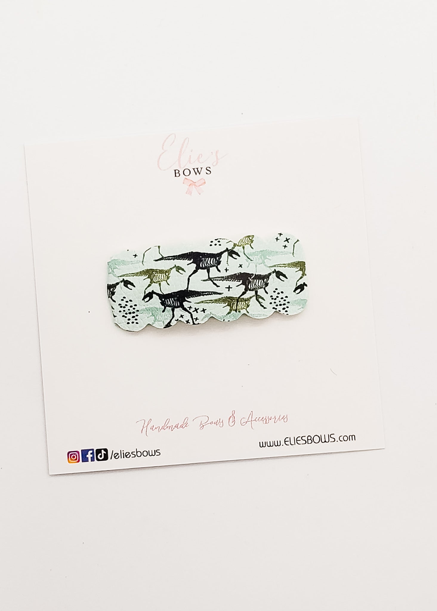 Dino Pack - Snap Clips - 2"-Snap Clips-Elie’s Bows