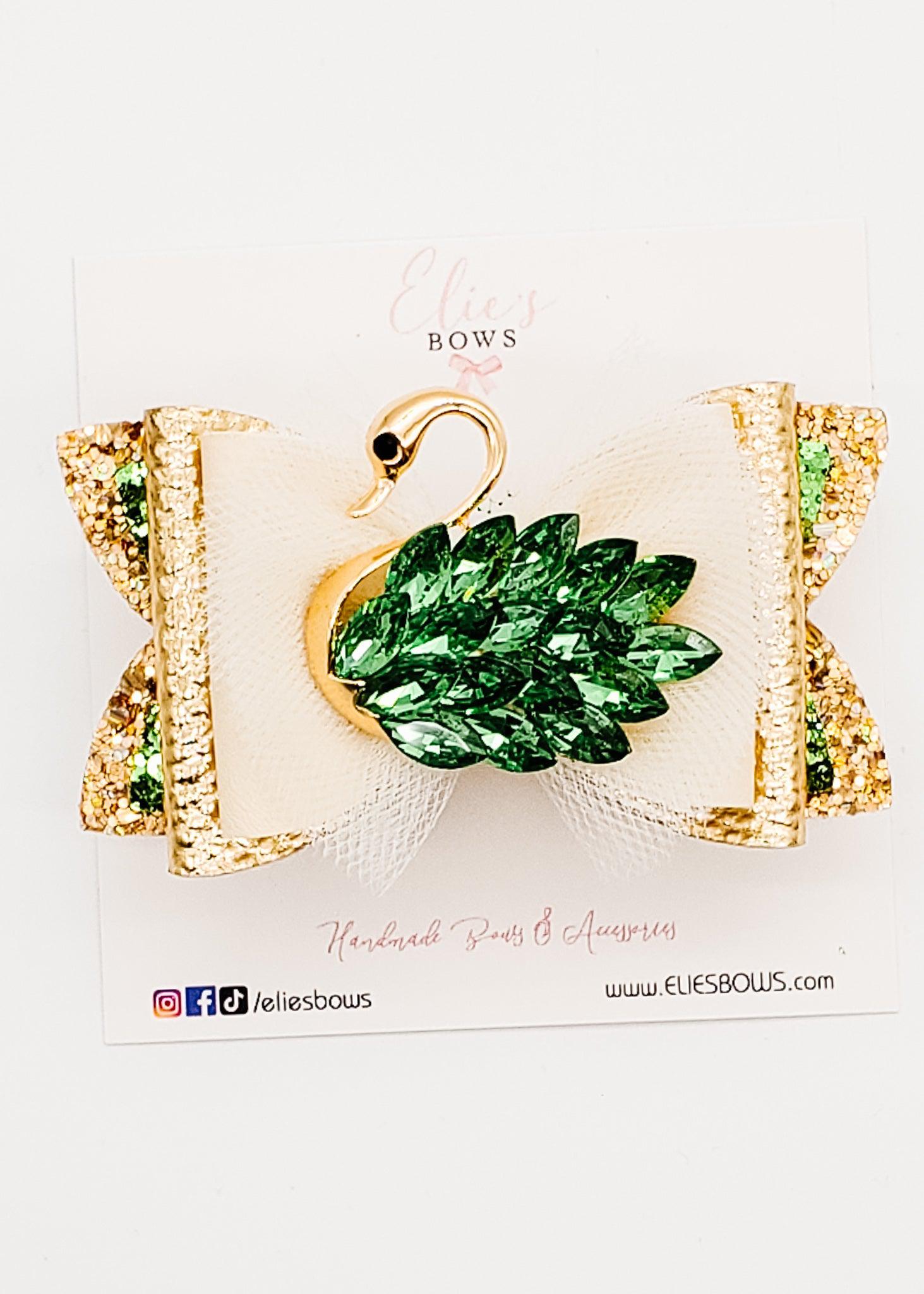 Irish Swan - 3.5"-Bows-Elie’s Bows
