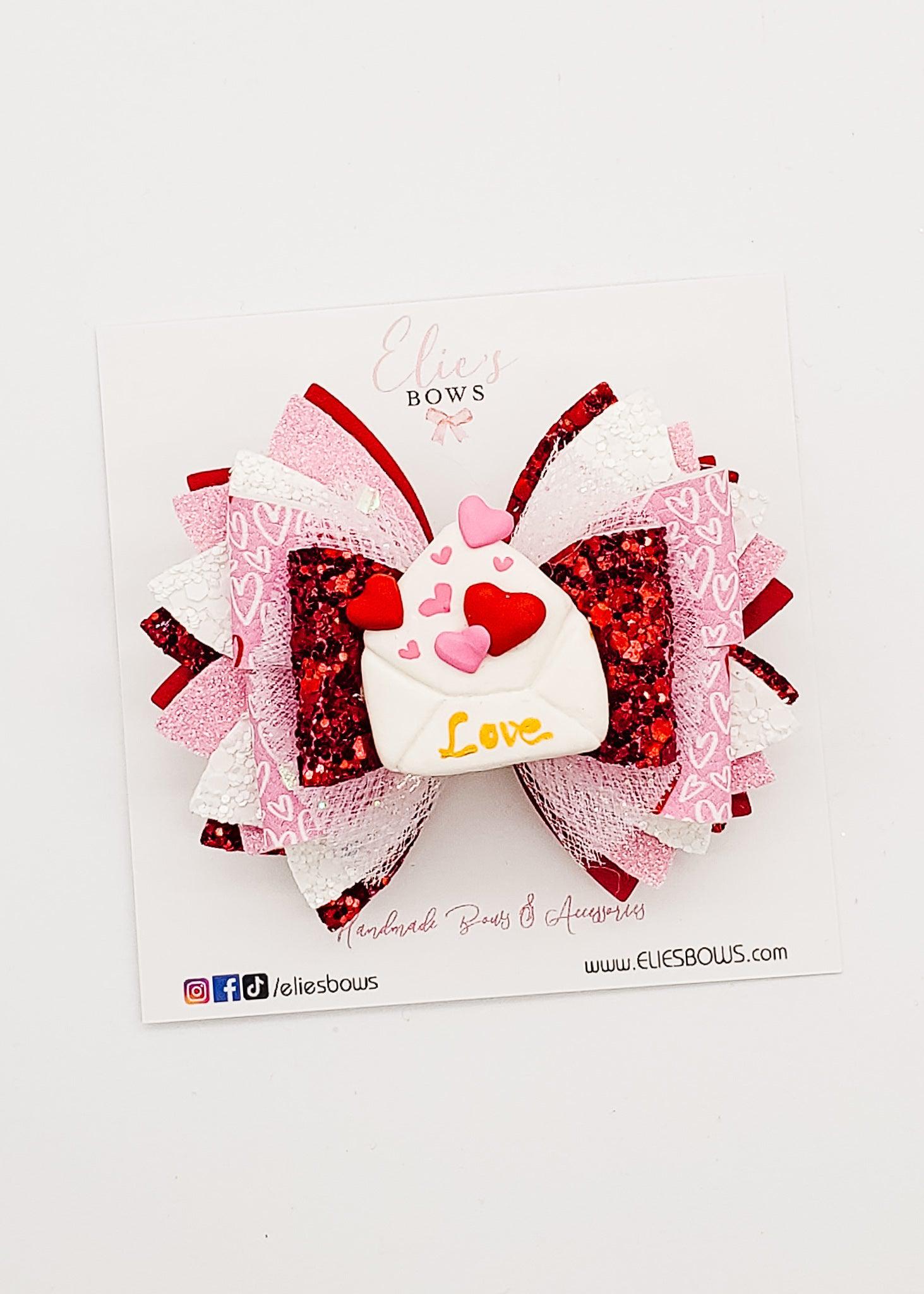 Love Letters - 4"-Bows-Elie’s Bows