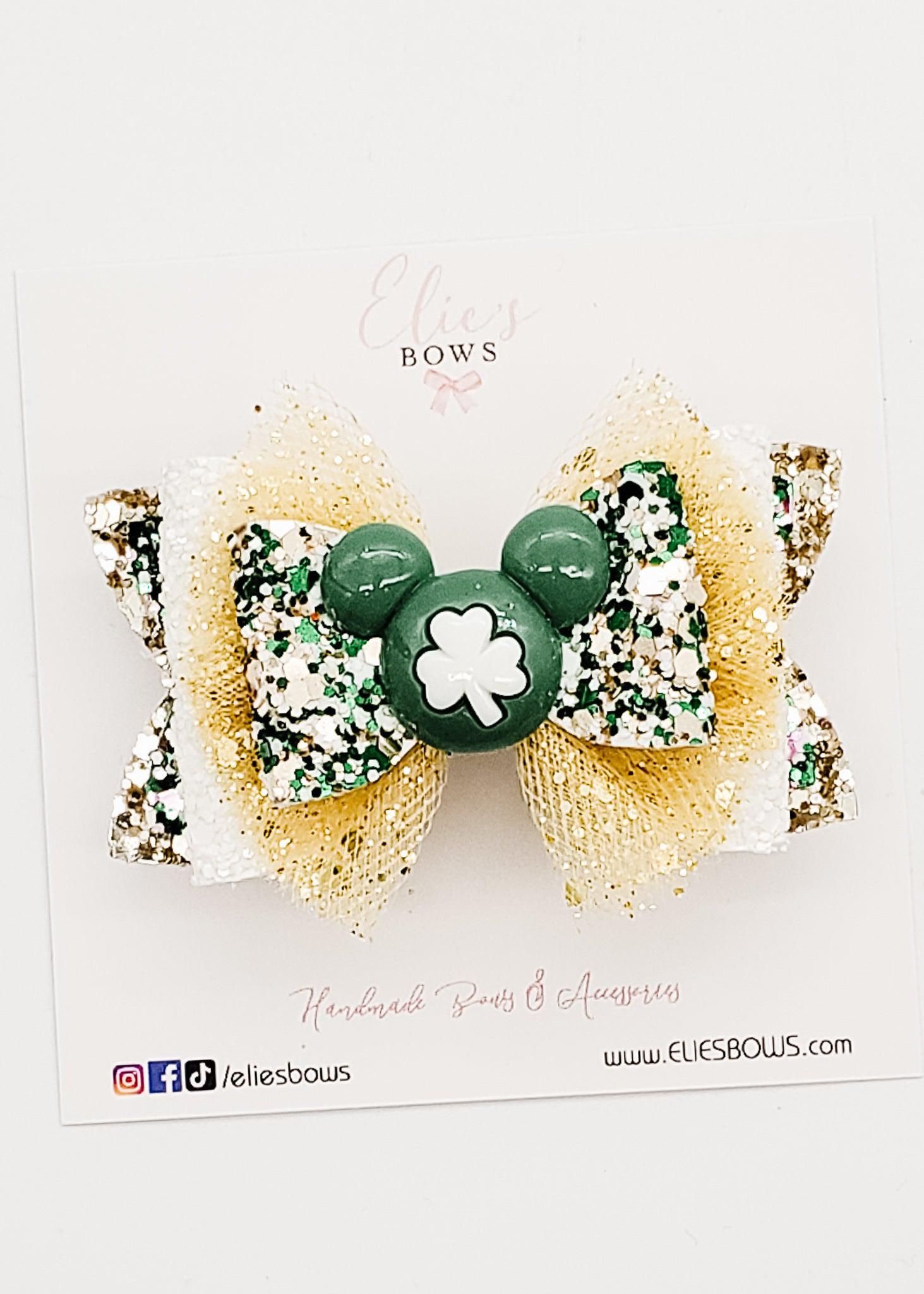 Luck M - 3.5"-Bows-Elie’s Bows
