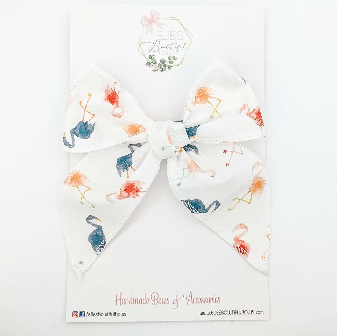 Not without my Flamingo Charlotte-Charlotte-Elie’s Bows