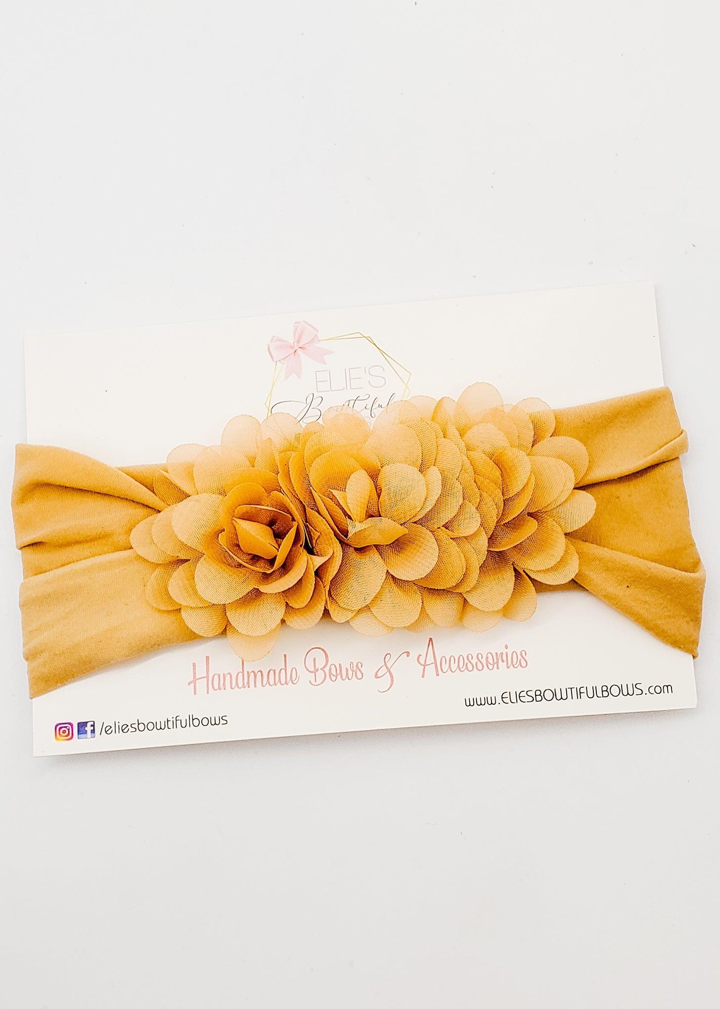 Nude Tiana Headband-Headband-Elie’s Bows