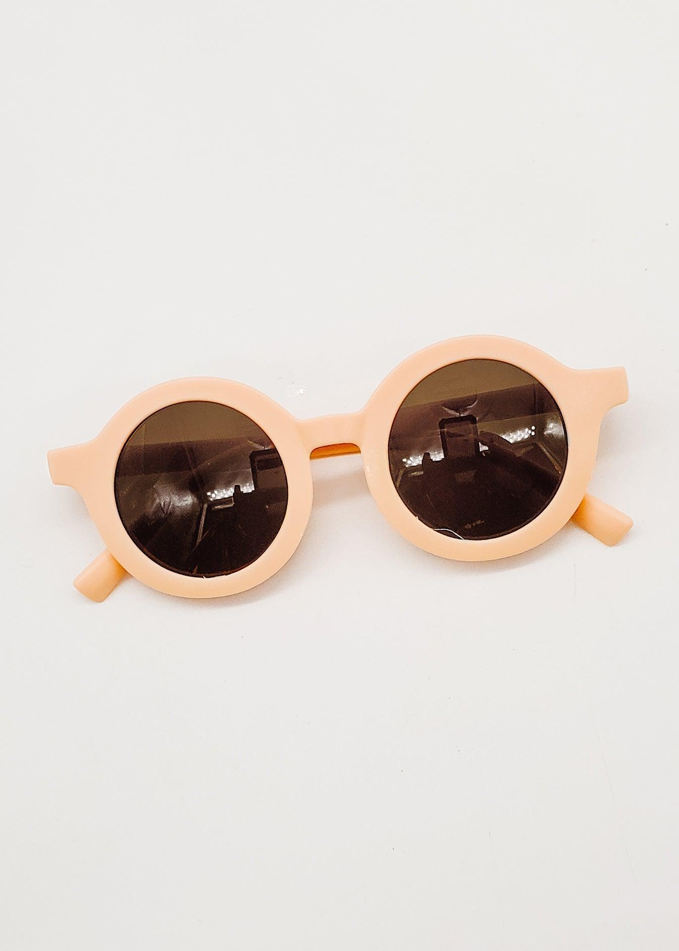 Peach Shady Sunglasses (Unisex)-Sunglasses-Elie’s Bows
