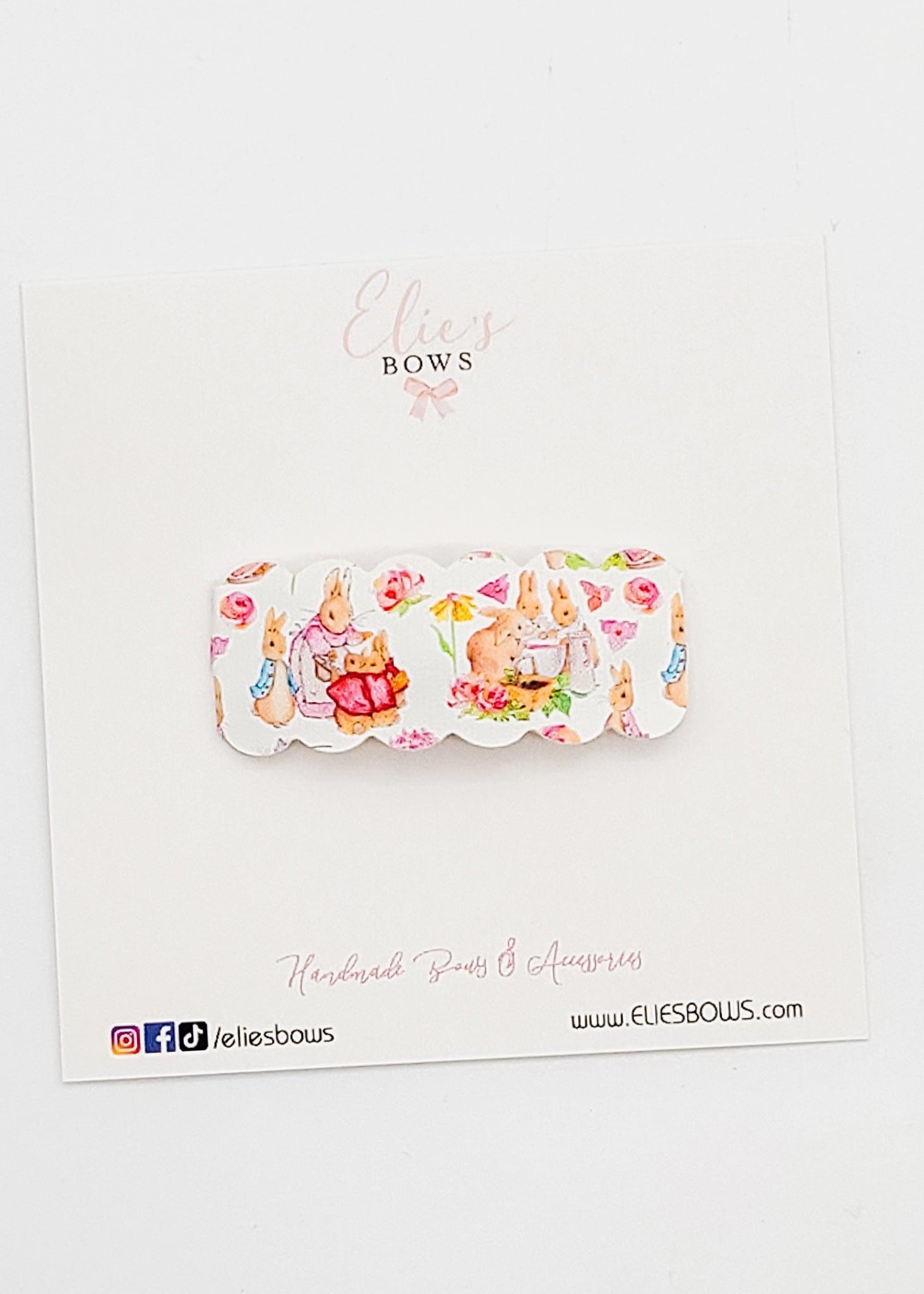 Peter Rabbit & Family - Snap Clips - 2"-Snap Clips-Elie’s Bows