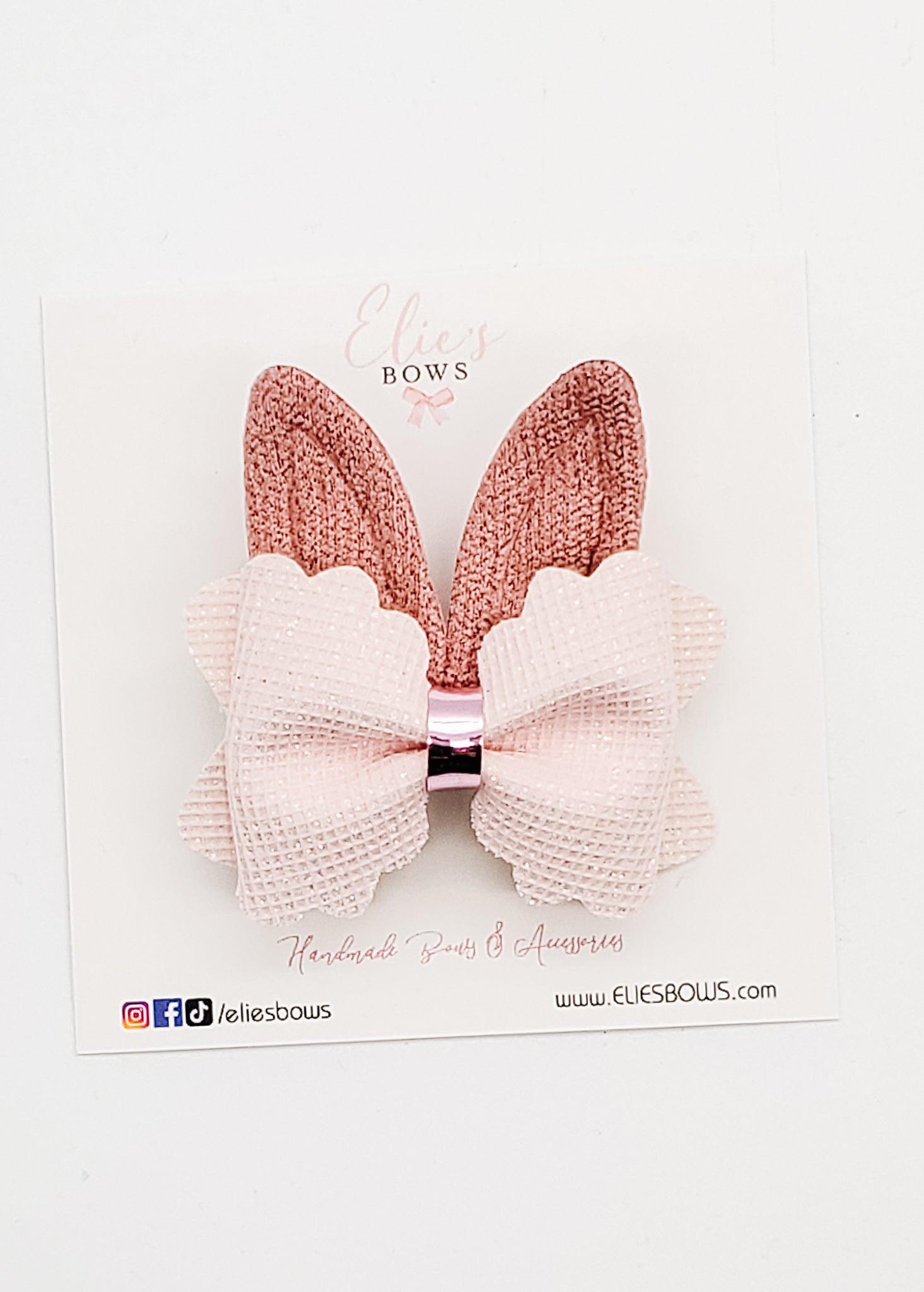 Shimmer Bunny Bow - 2.5"-Bows-Elie’s Bows
