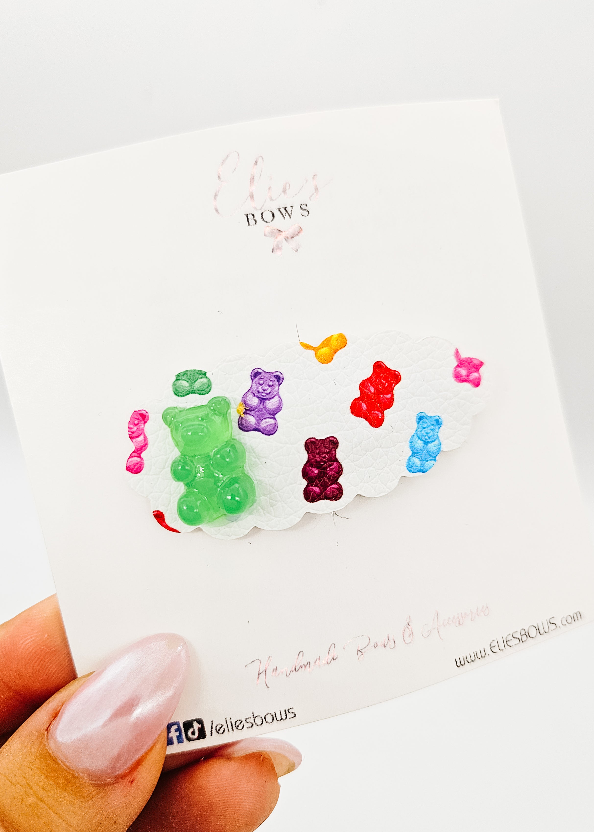 Lime Gummy - Snap Clip - 2"