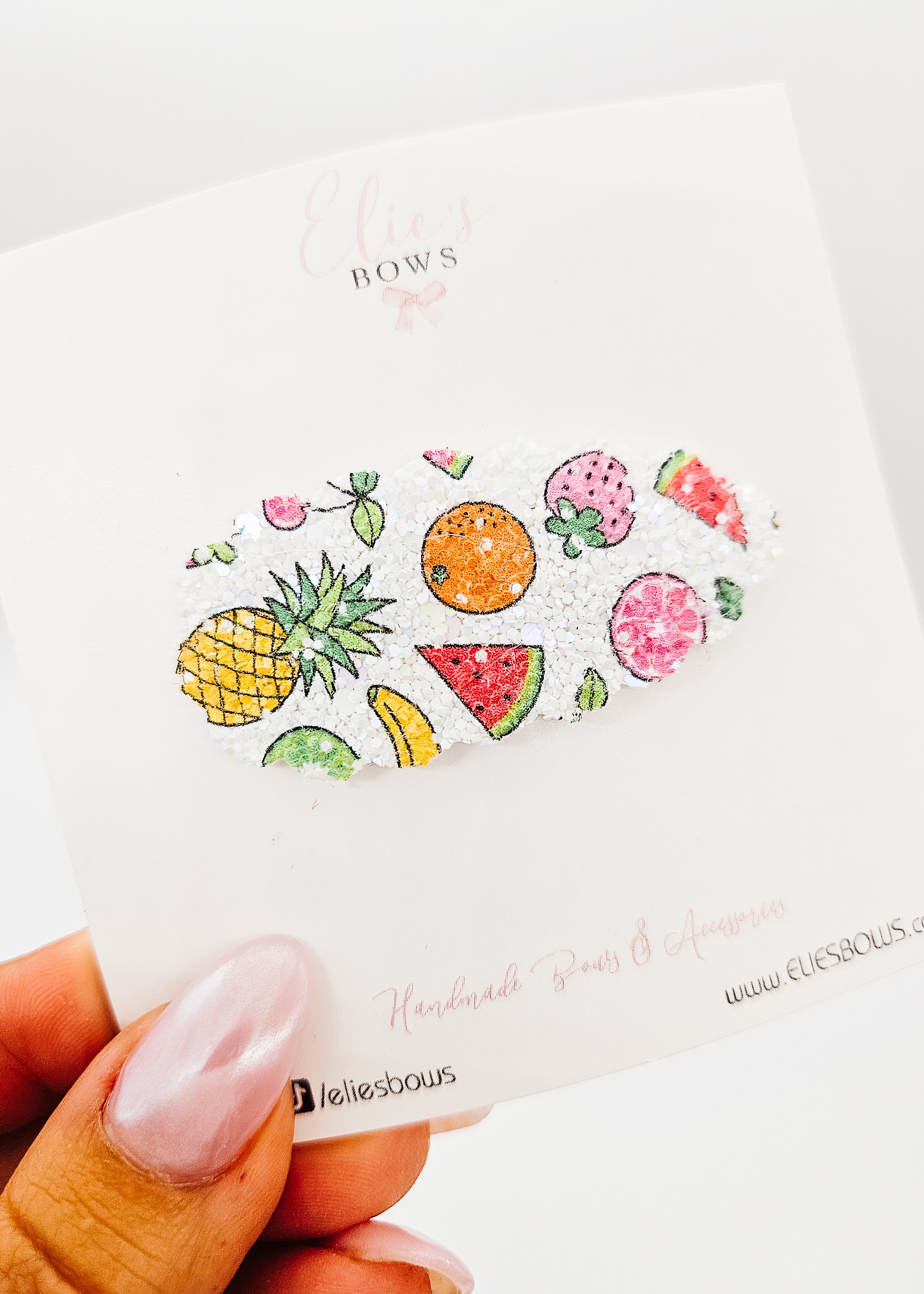 Fruit Salad - Snap Clip - 2"