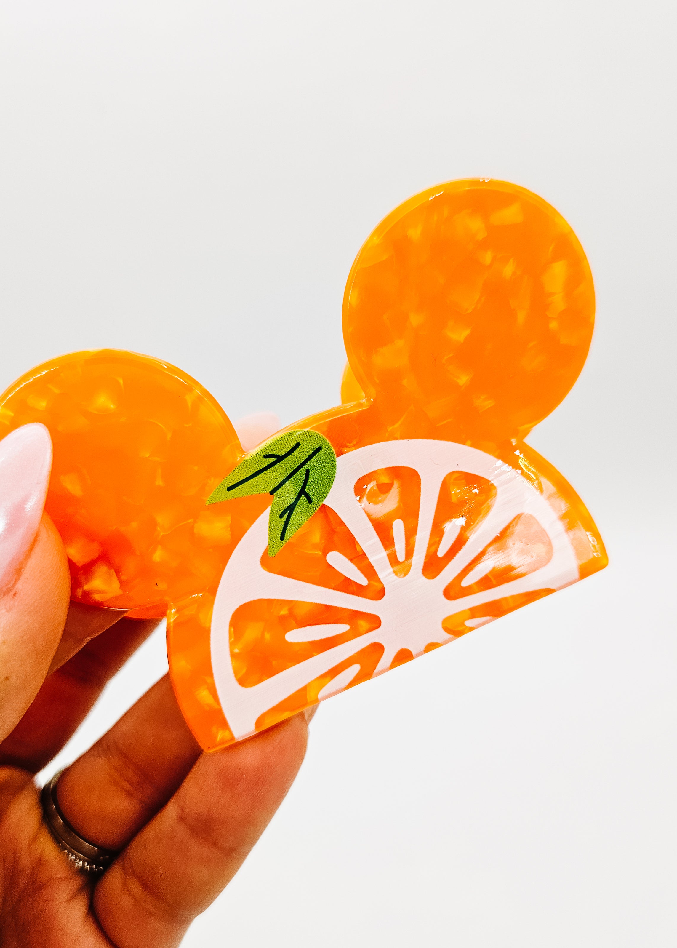 Orange - Claw Clip