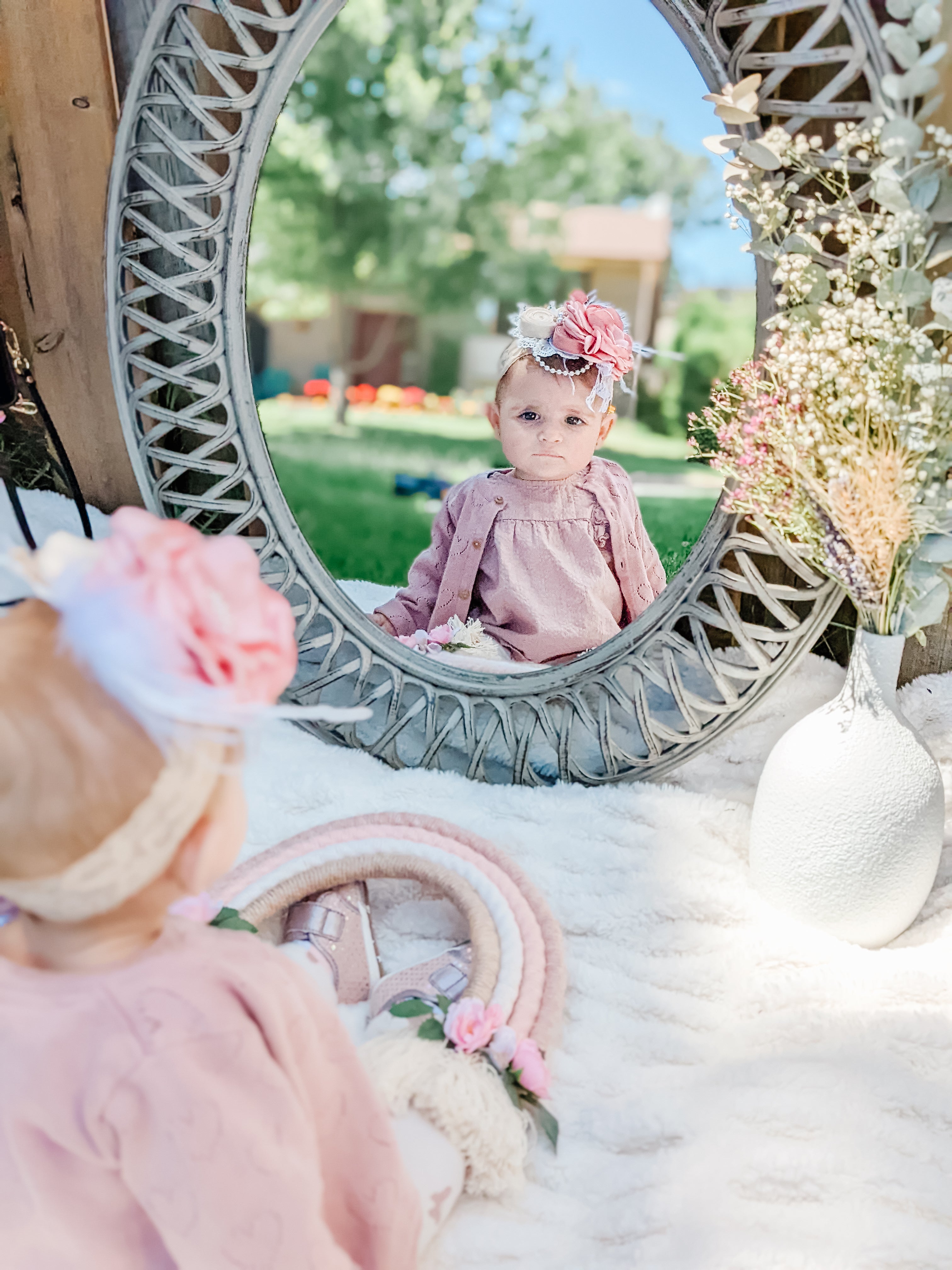 Pearls & Roses - Soft Headband