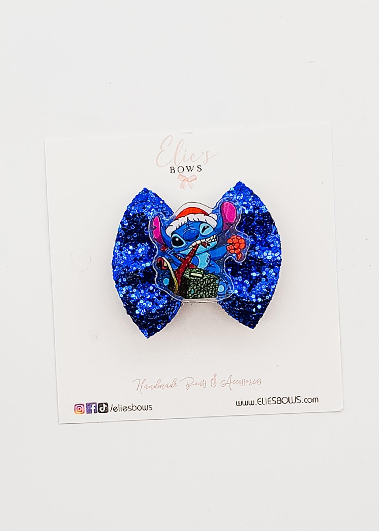 Alien Xmas - Pixie Bow - 2"-Bows-Elie’s Bows