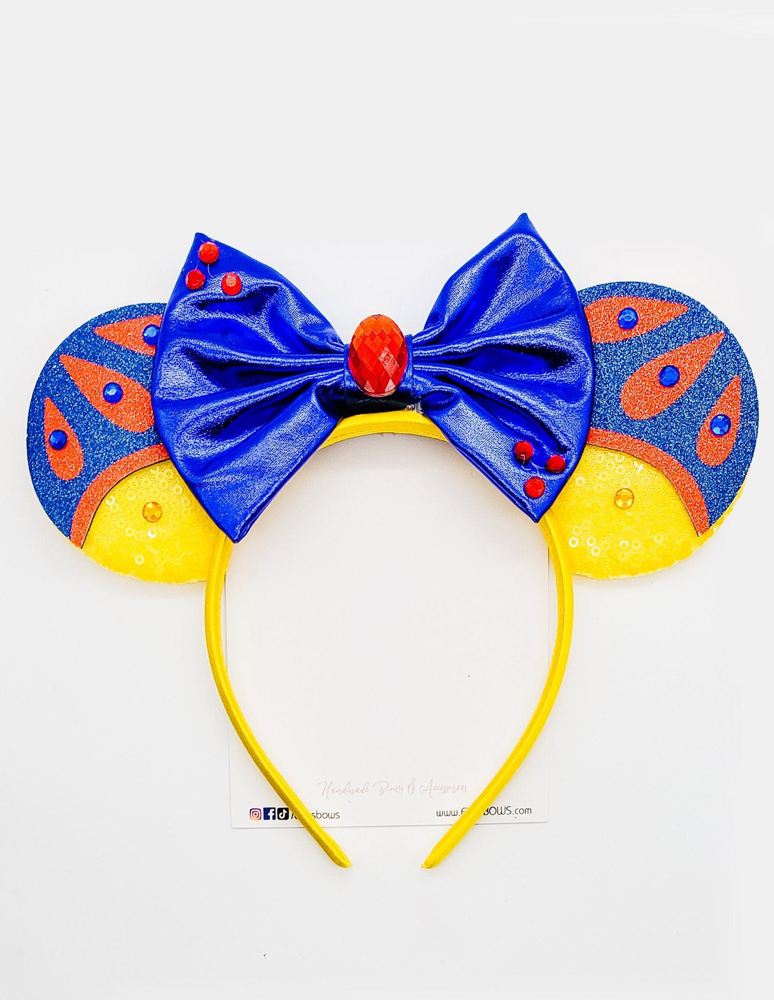 Apple Princess - Ears Headband-Headband-Elie’s Bows