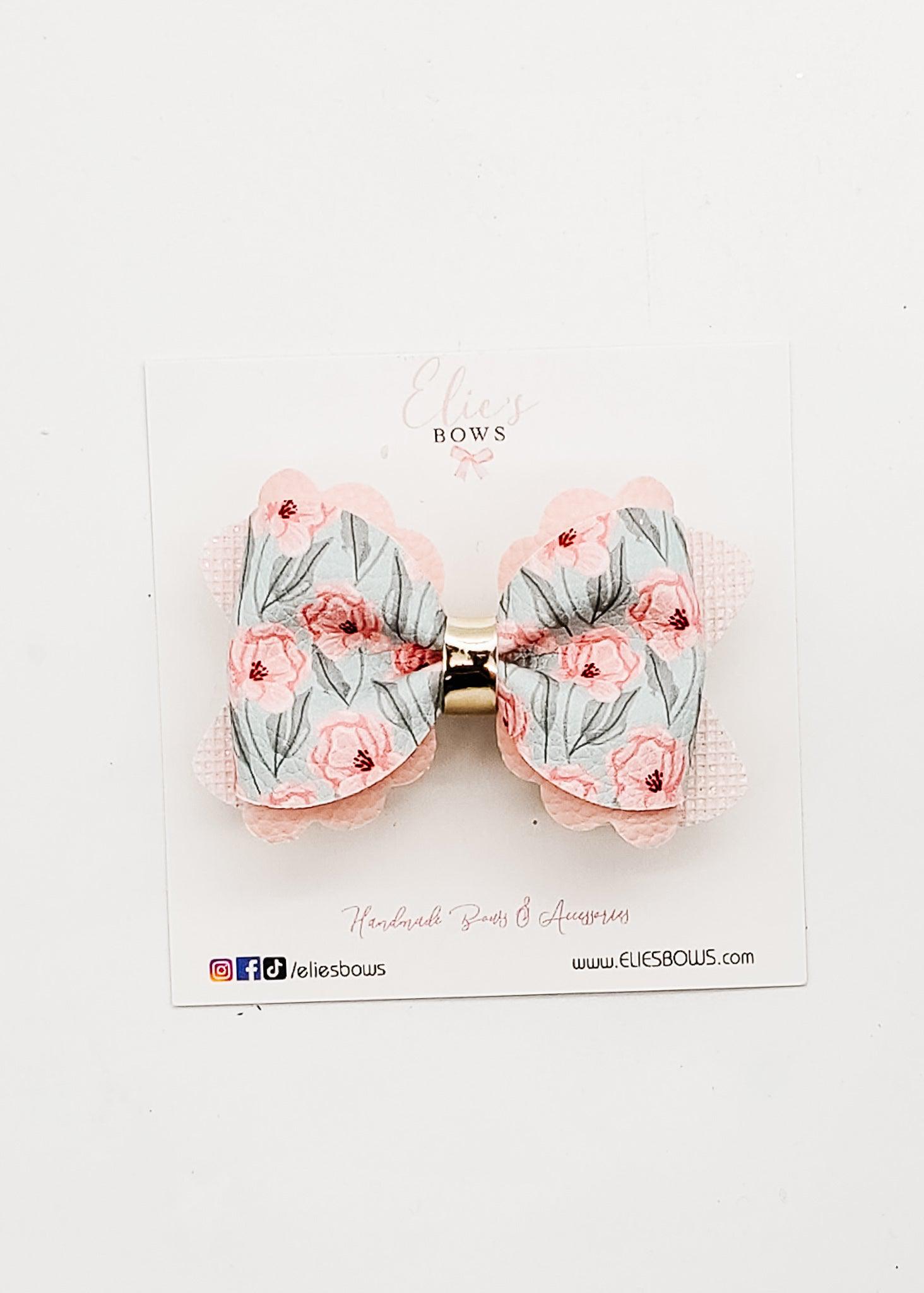 Bougie Flowers - 3"-Bows-Elie’s Bows