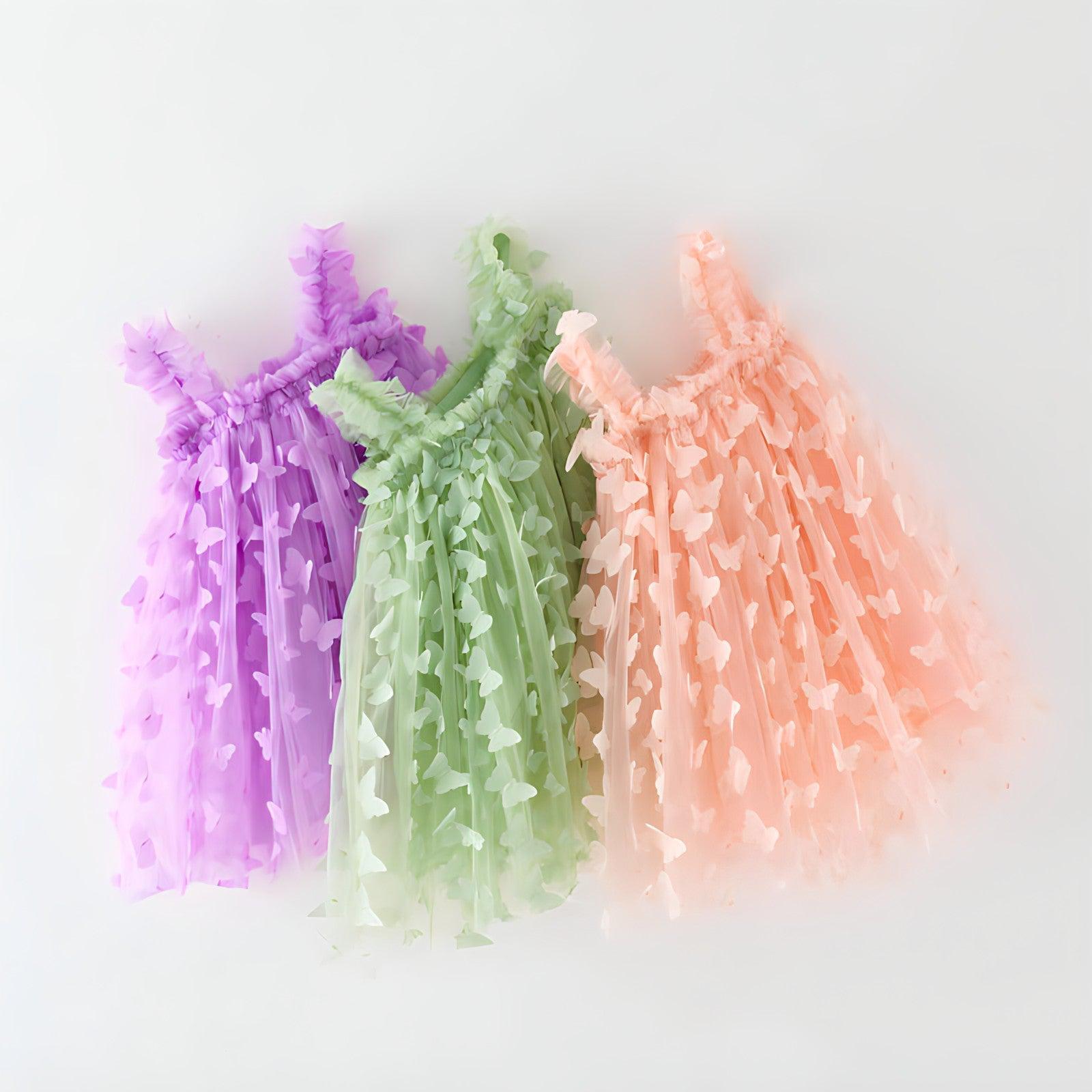 Butterfly Tulle - PRE-ORDER-Dresses-Elie’s Bows