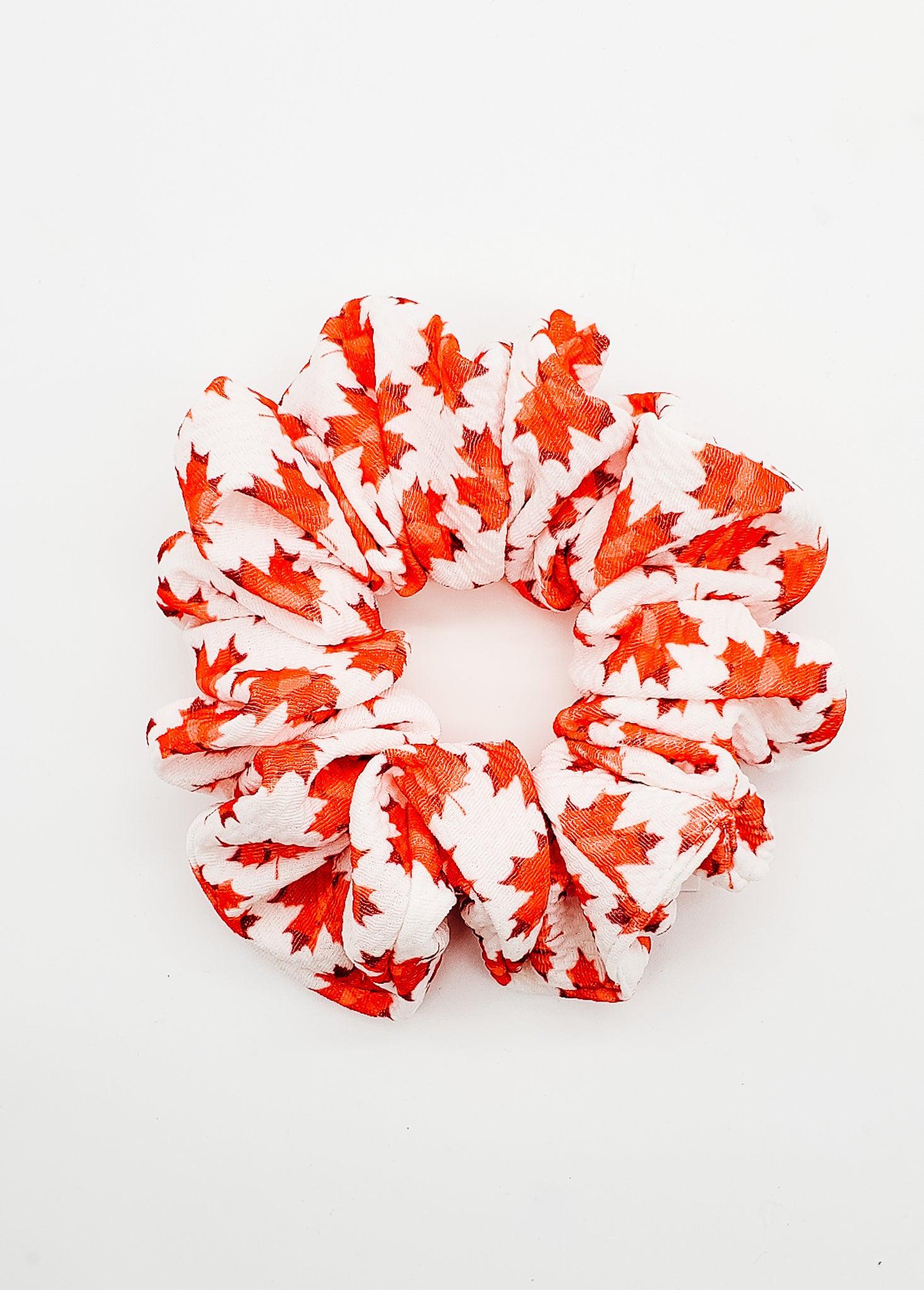 Canada Day - XL Scrunchie-Scrunchie-Elie’s Bows