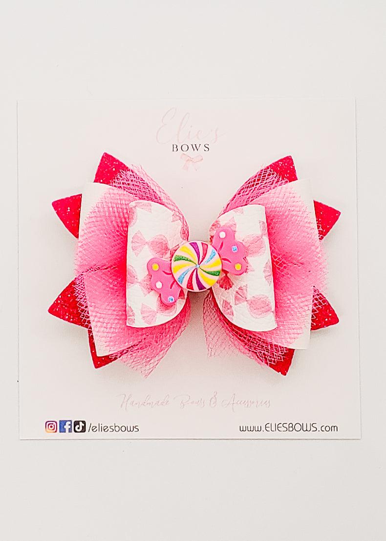 Candy - 4"-Bows-Elie’s Bows