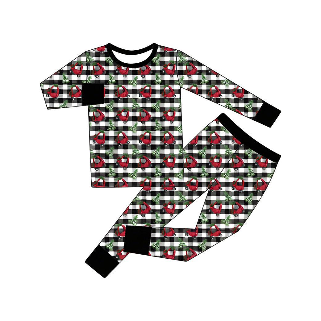 Cars & Trees - Two Piece PJs-pyjamas-Elie’s Bows