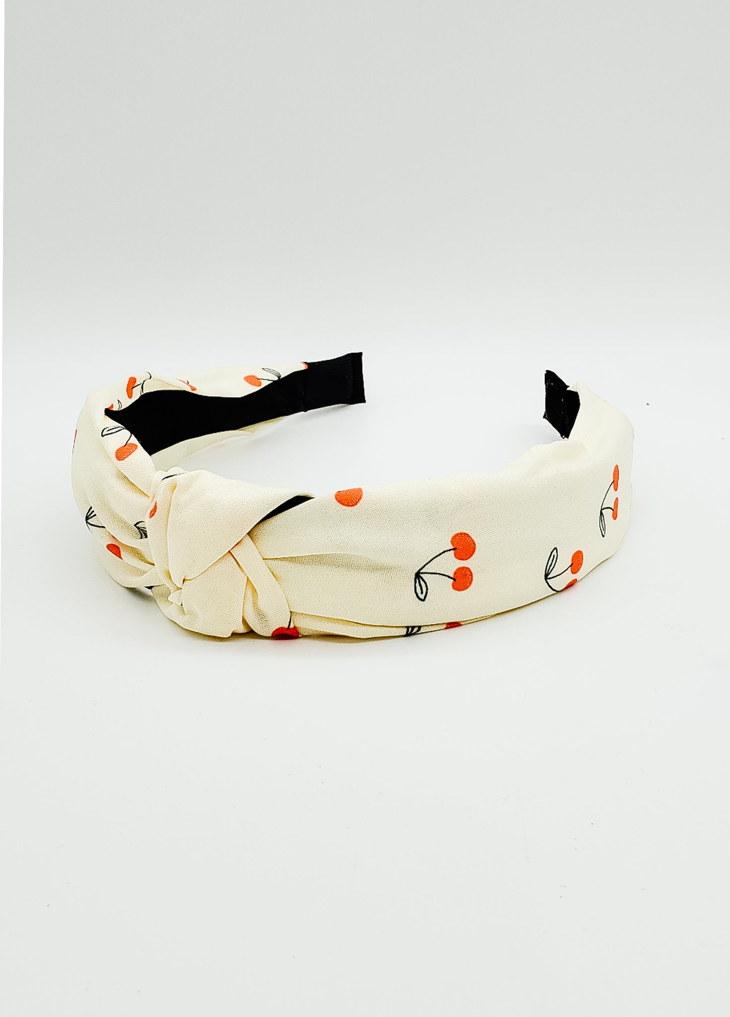 Cherry - Hard Headband-Headband-Elie’s Bows