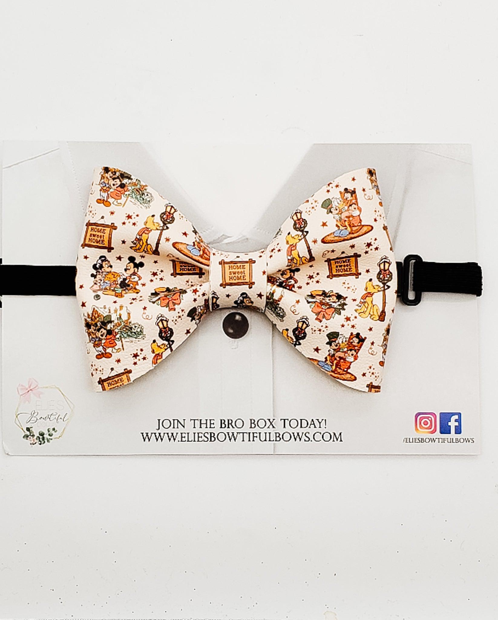 Classic Mouse - faux leather - 4.2"-Bowtie-Elie’s Bows