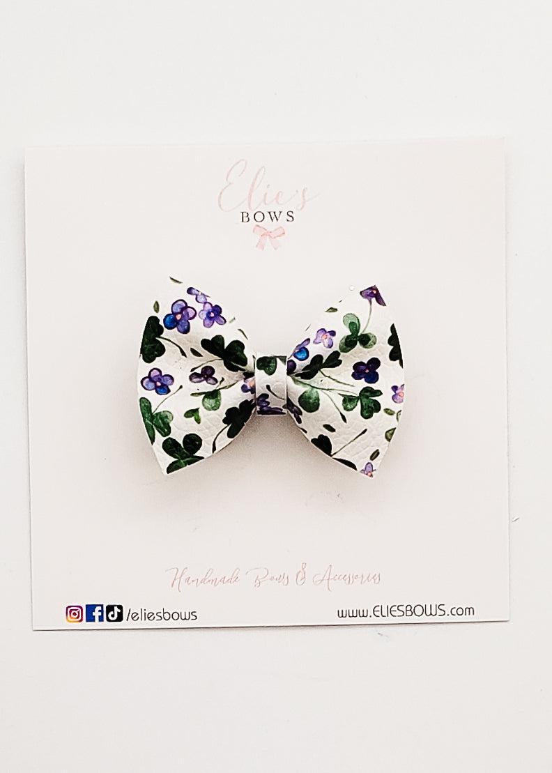 Clovers & Flowers - 2"-Bows-Elie’s Bows