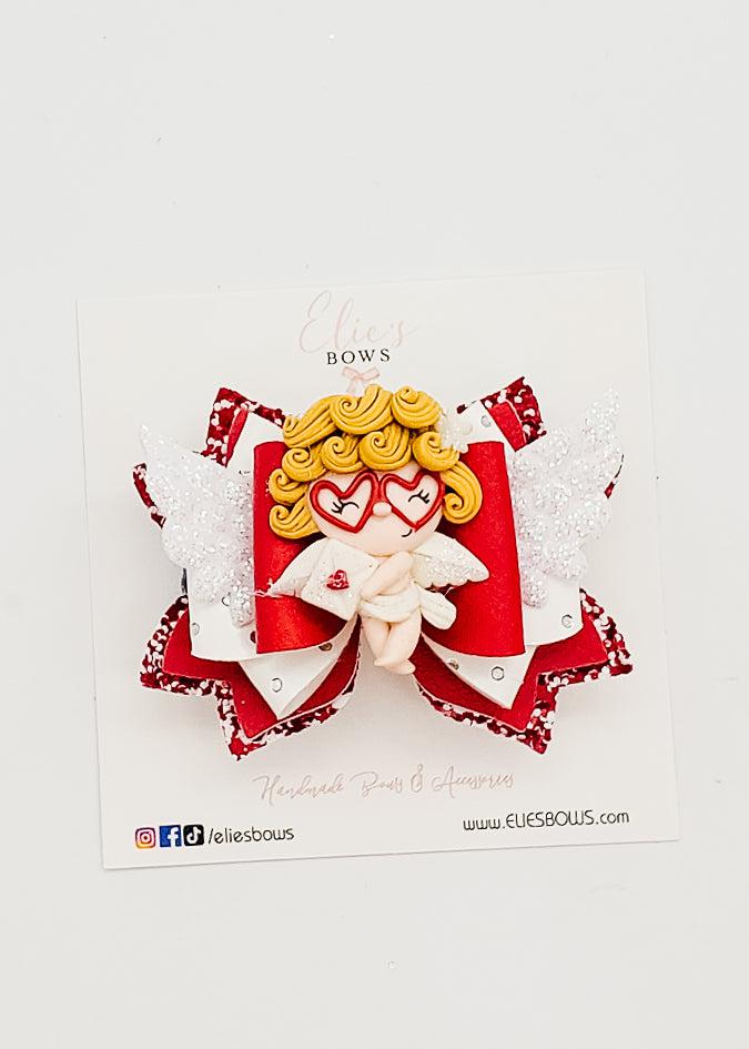Cupid Hearts - 3"-Bows-Elie’s Bows