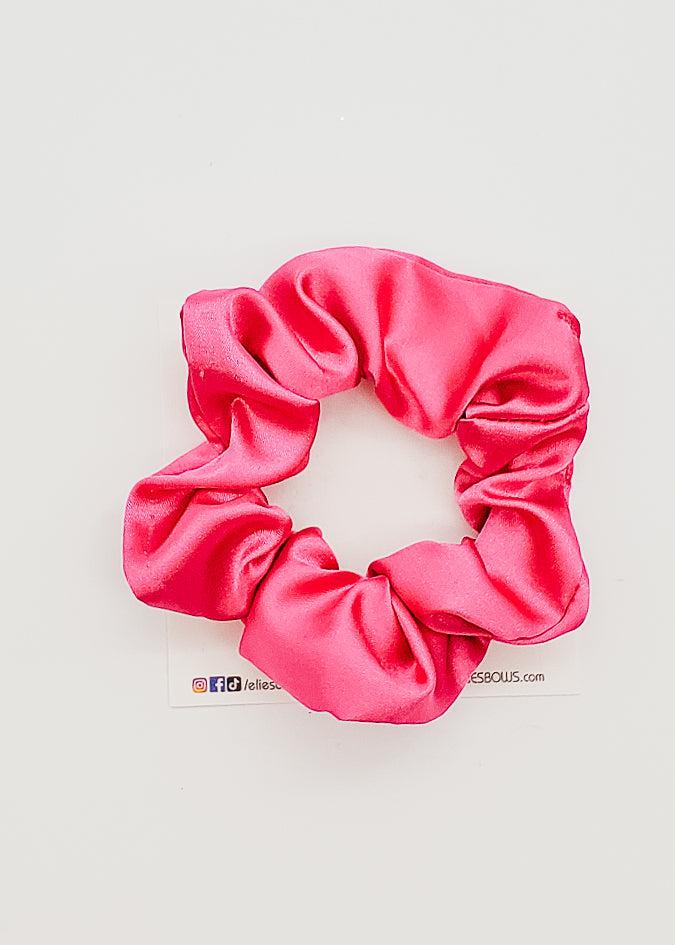 Dark Pink - Mini Scrunchie-Scrunchie-Elie’s Bows