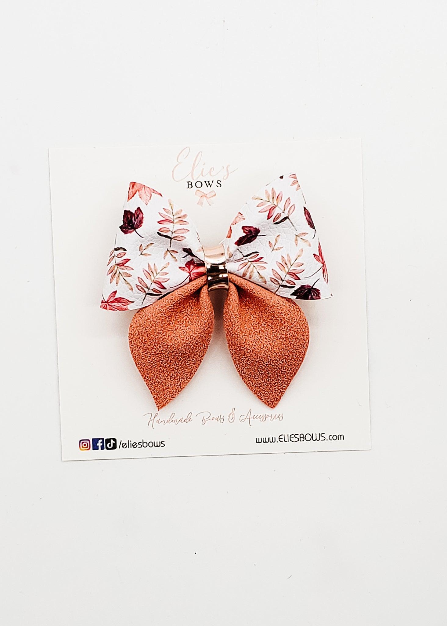 Fall leaves - 2.5"-Bows-Elie’s Bows