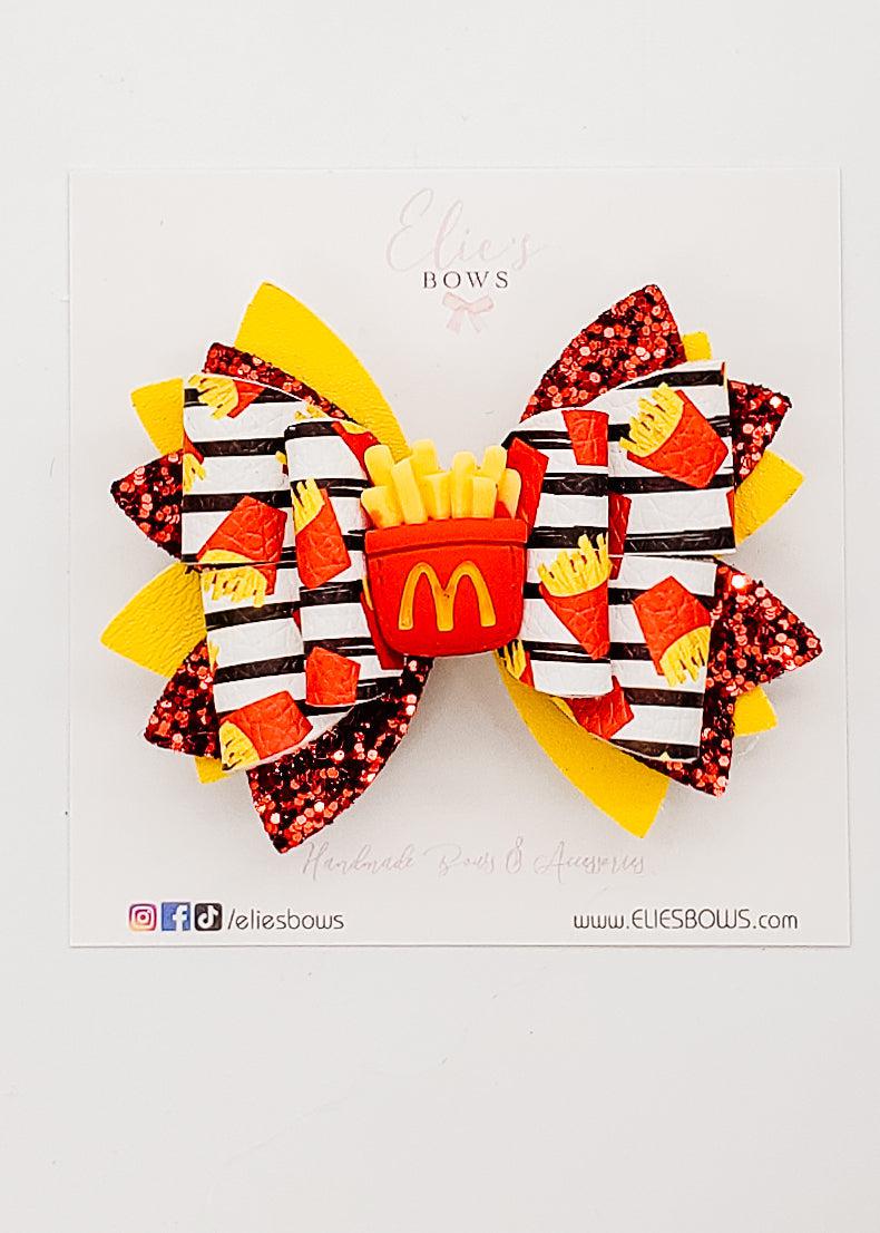 French Fries - 3.5"-Bows-Elie’s Bows