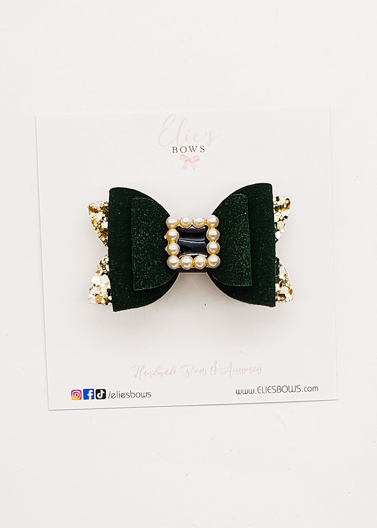 Green Chic - 2.5"-Bows-Elie’s Bows