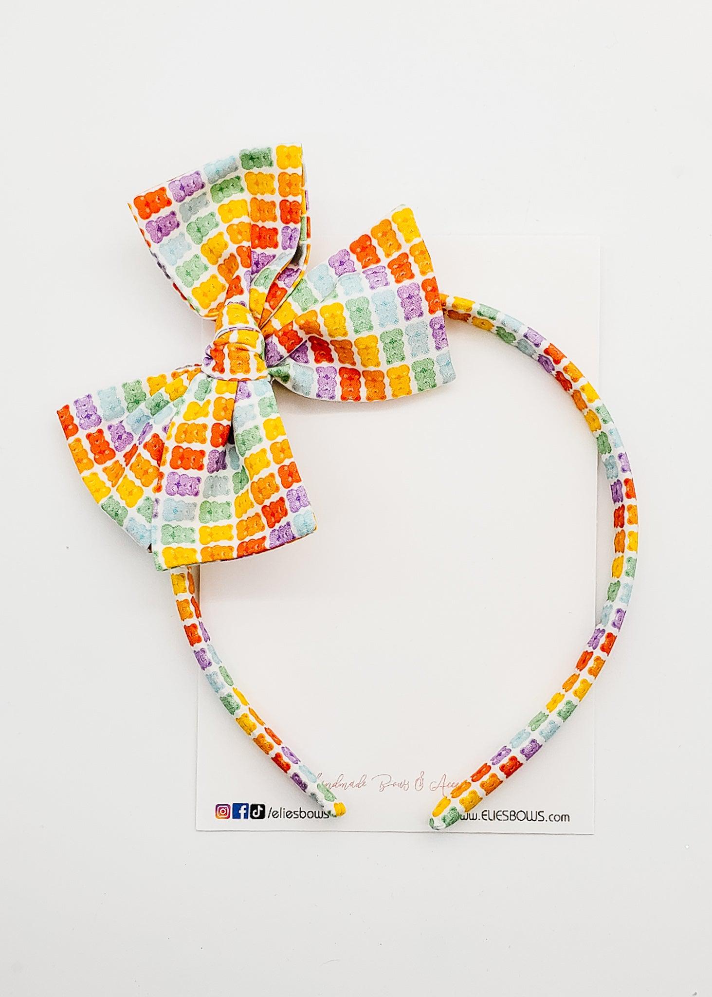 Gummy Bear - Lilly Headband-Hard Headbands-Elie’s Bows