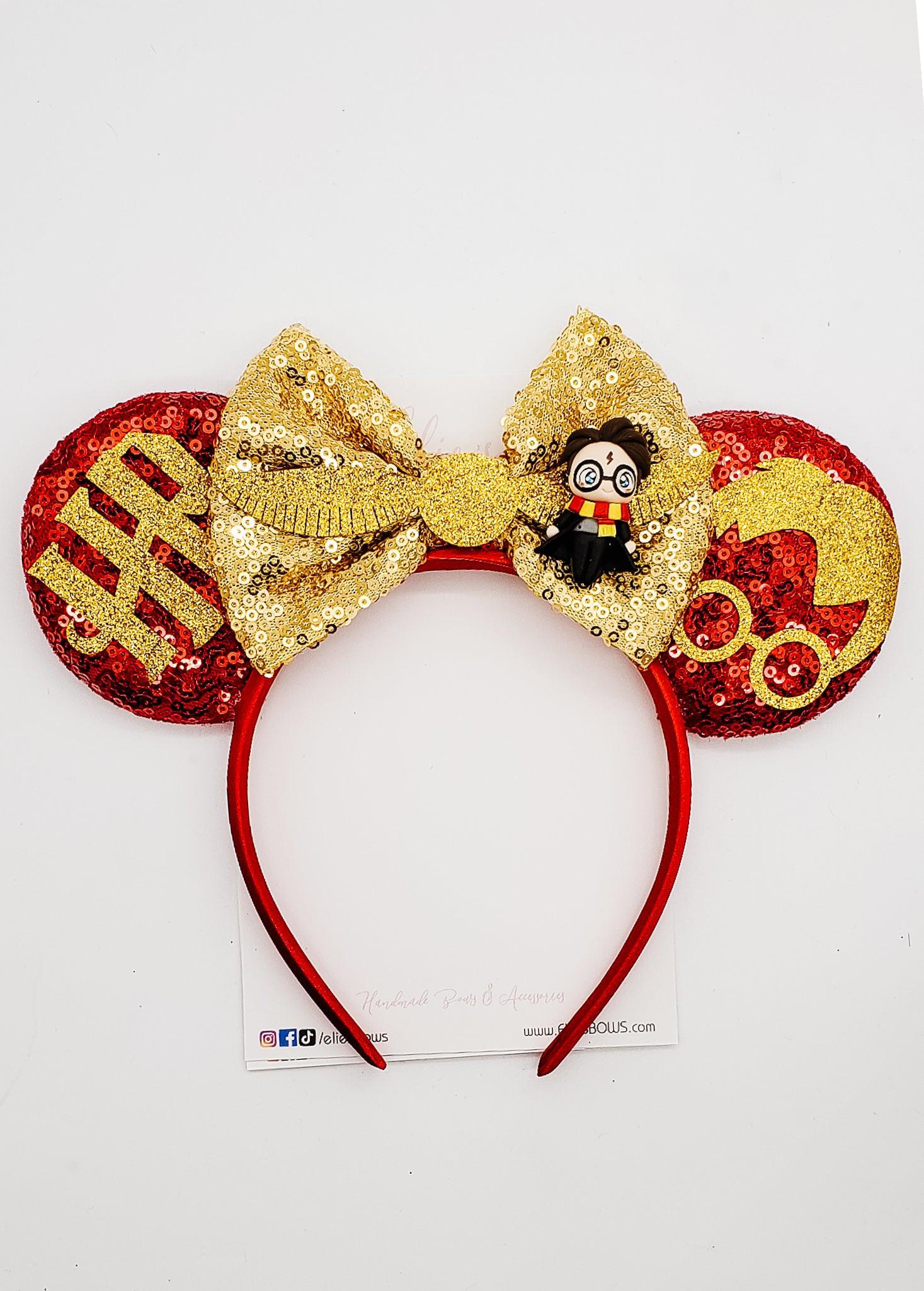 H.P with Embellishment - Ears Headband-Headband-Elie’s Bows