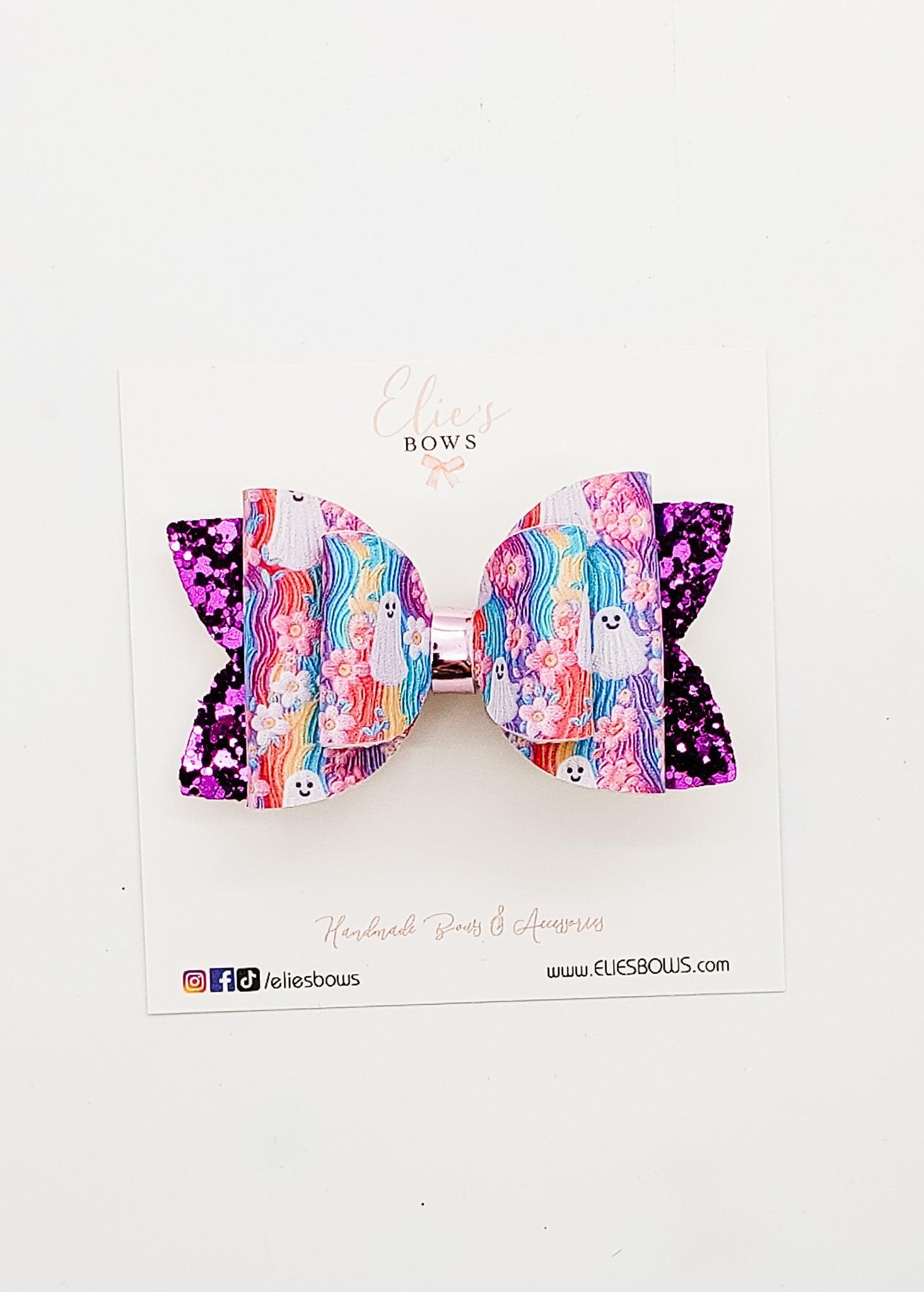 Hippy Ghouls - 3"-Bows-Elie’s Bows