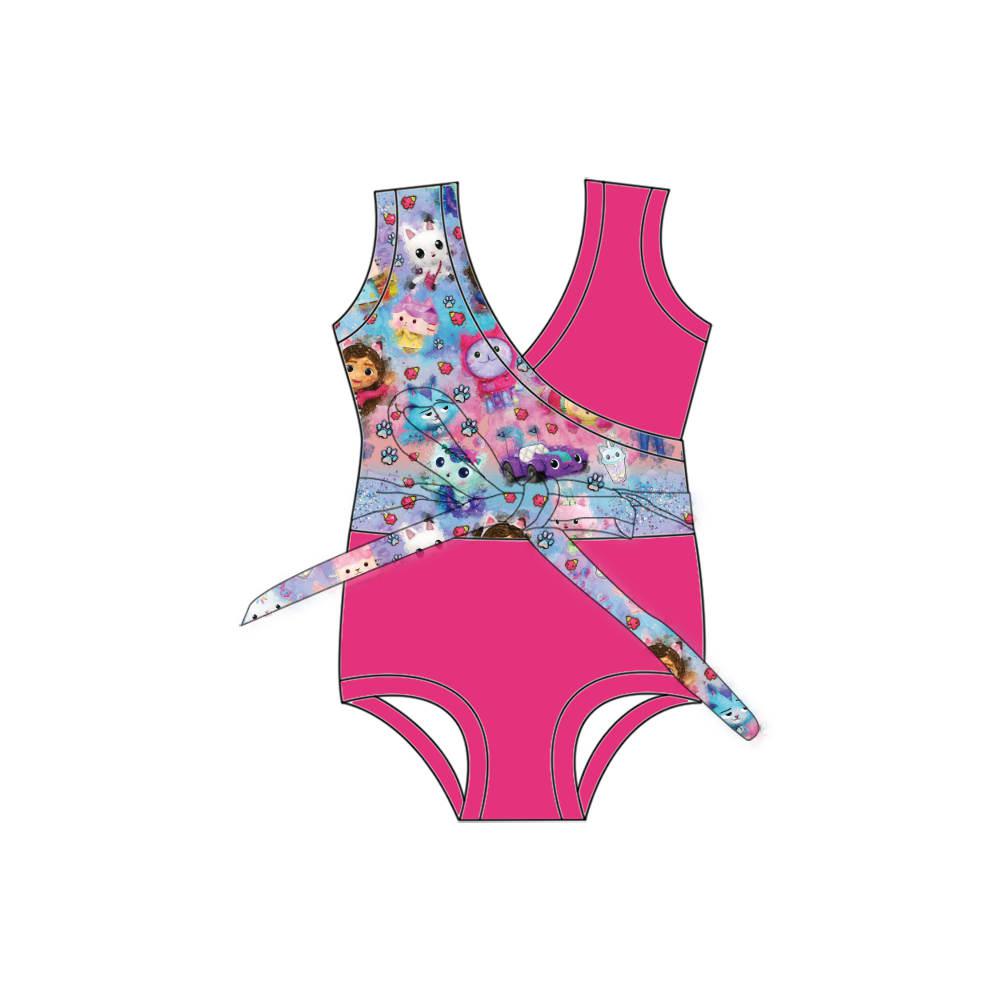 Kitty - One Piece Twist Bathing Suit PRE-ORDER-Bathing suits-Elie’s Bows