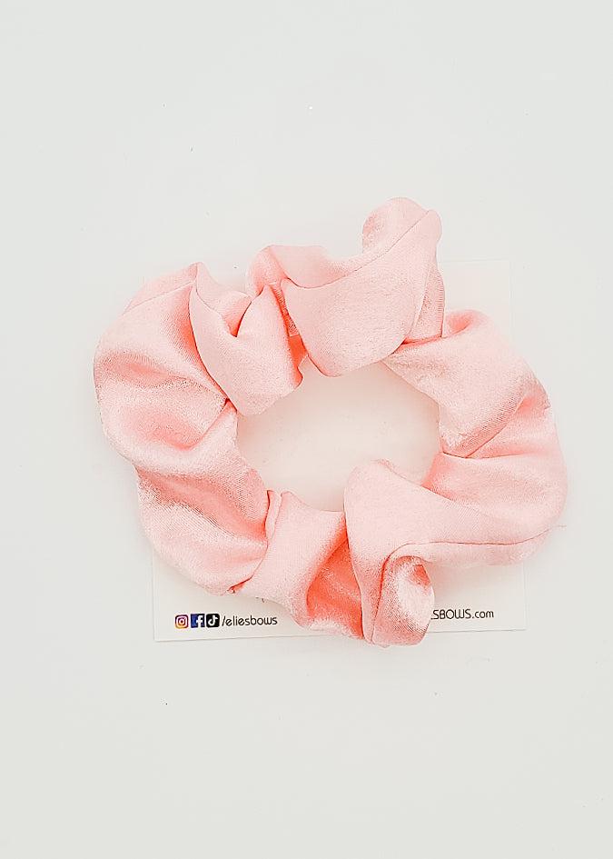 Light Pink - Mini Scrunchie-Scrunchie-Elie’s Bows
