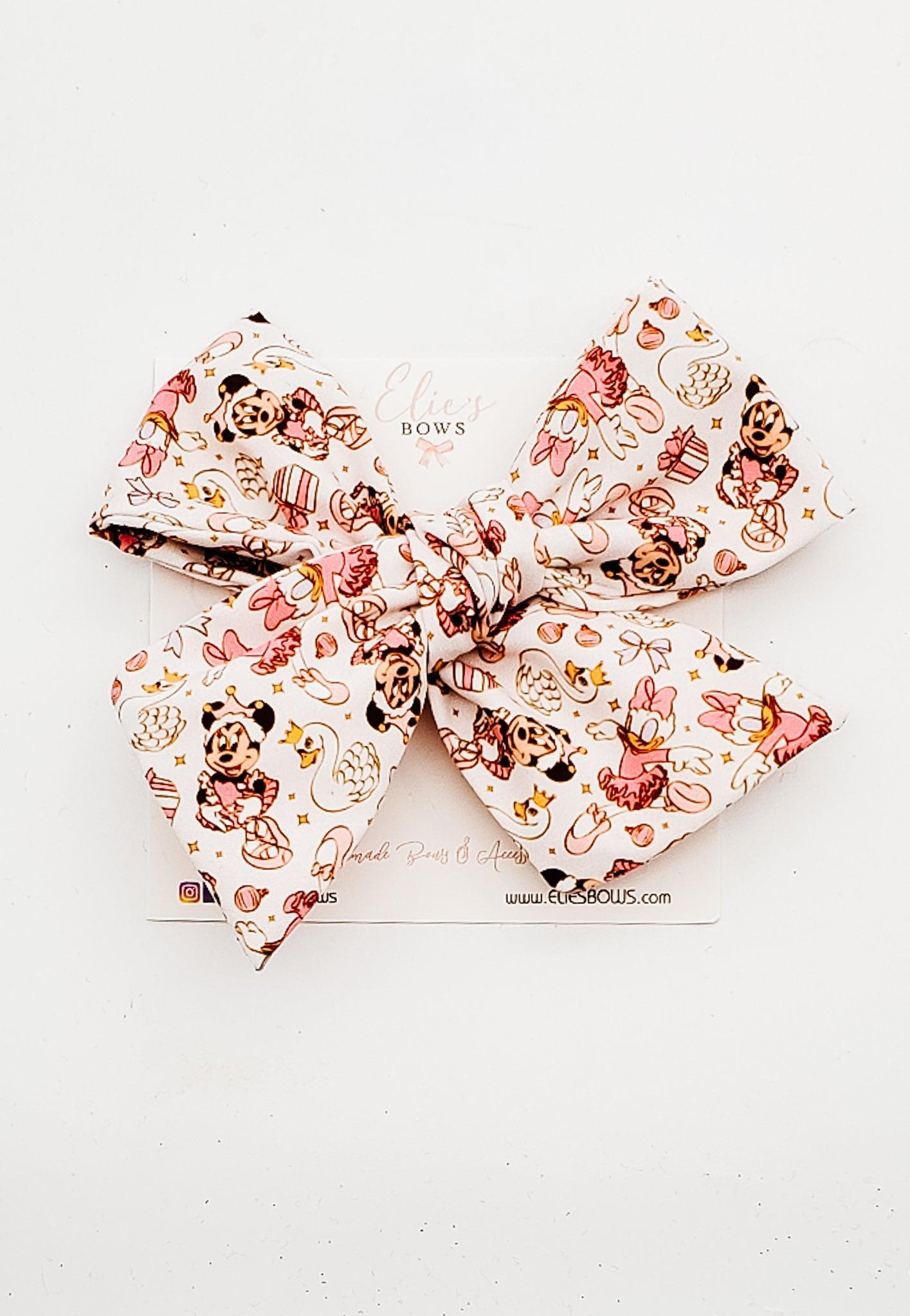 Magical Nutcracker - Elie Fabric Bow - 5"-Bows-Elie’s Bows