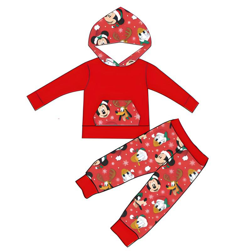 Merry Celebration - Two Piece Hoodie-Apparel-Elie’s Bows