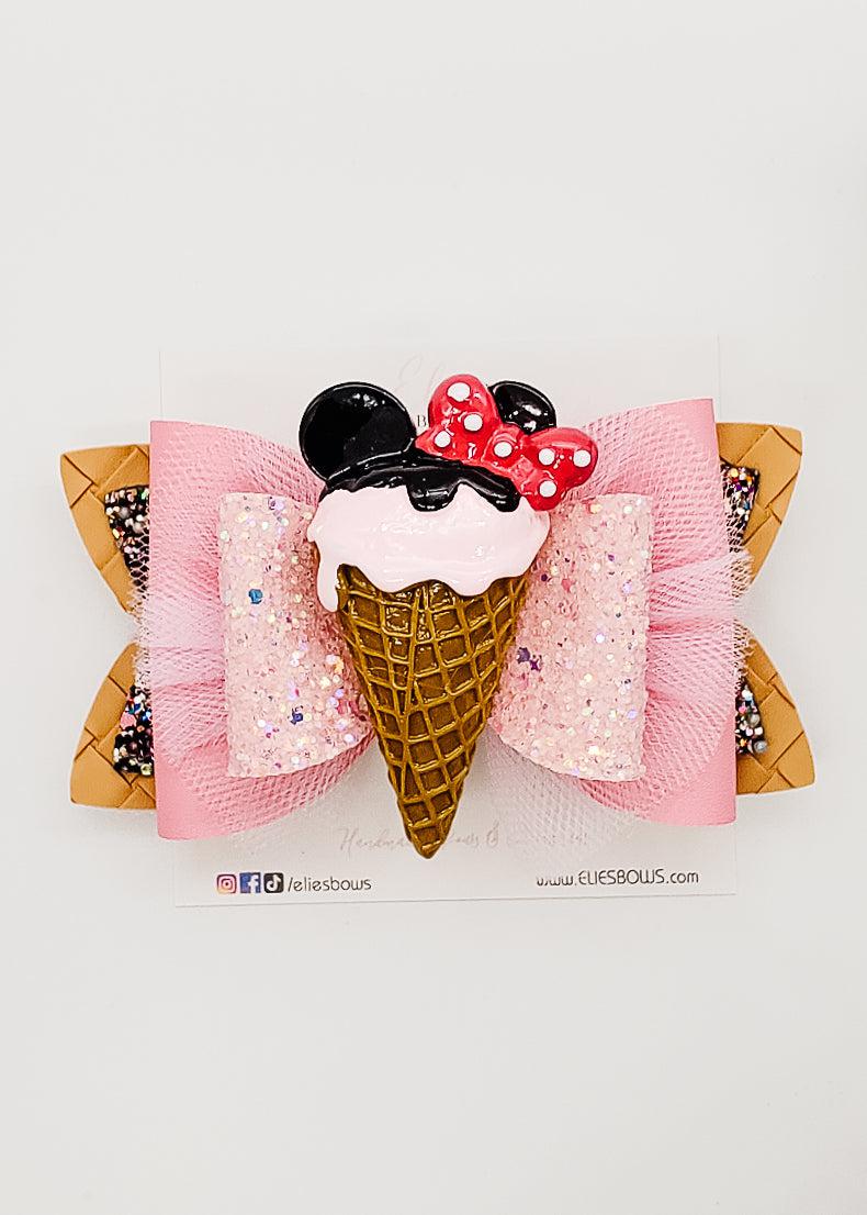 Minnie's Ice Cream - 5"-Bows-Elie’s Bows