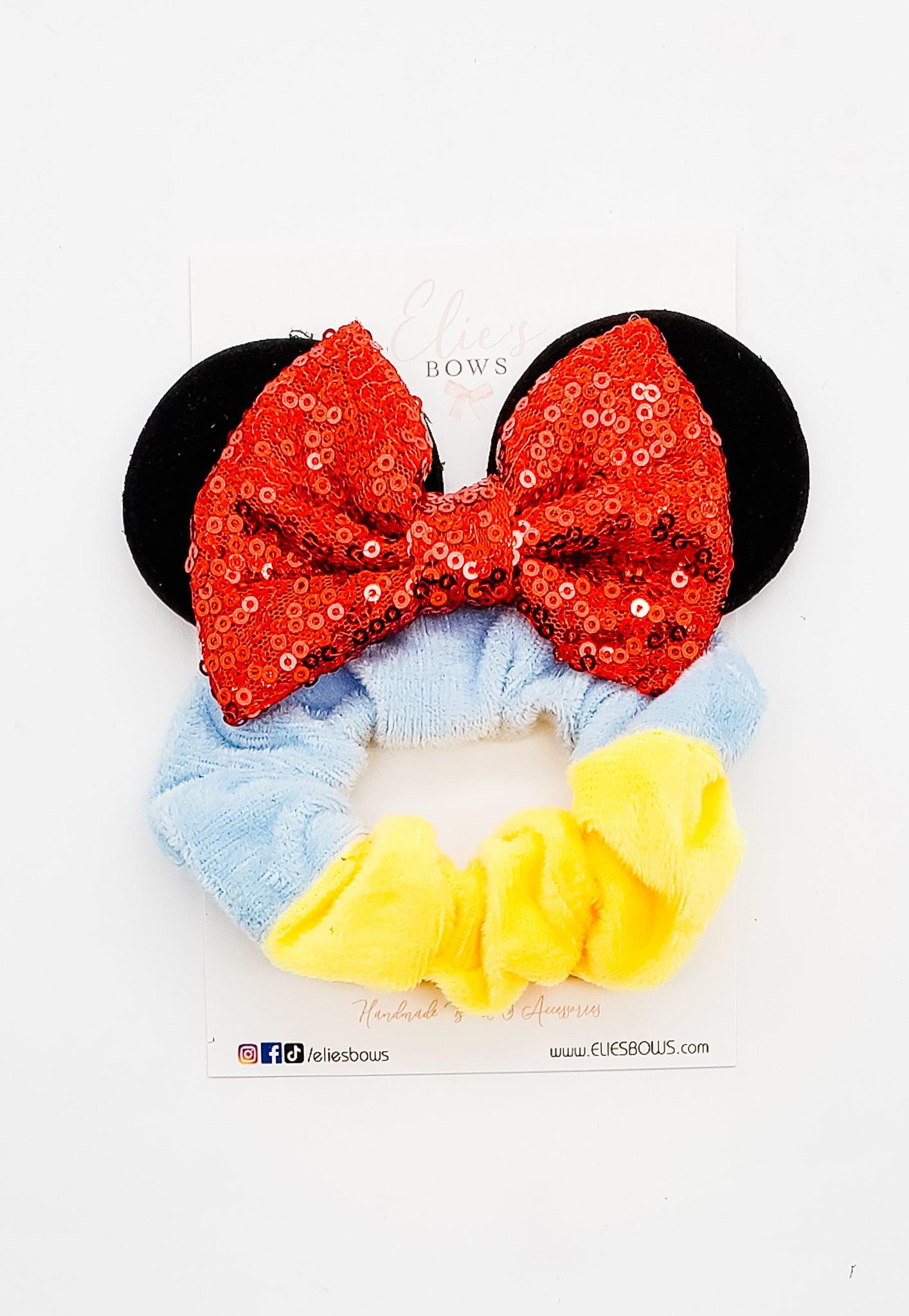 Mixed - Ears Scrunchie-Scrunchie-Elie’s Bows