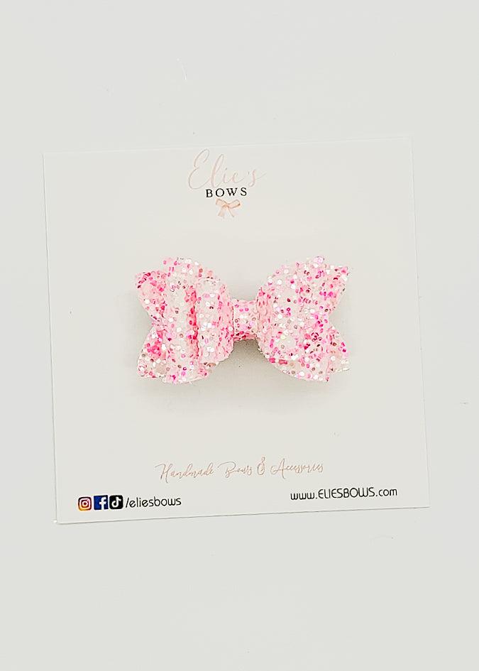 Neon Pink Glitter - 2"-Bows-Elie’s Bows
