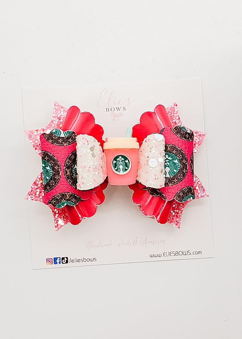 Pink Coffee Cups - 3.5"-Bows-Elie’s Bows