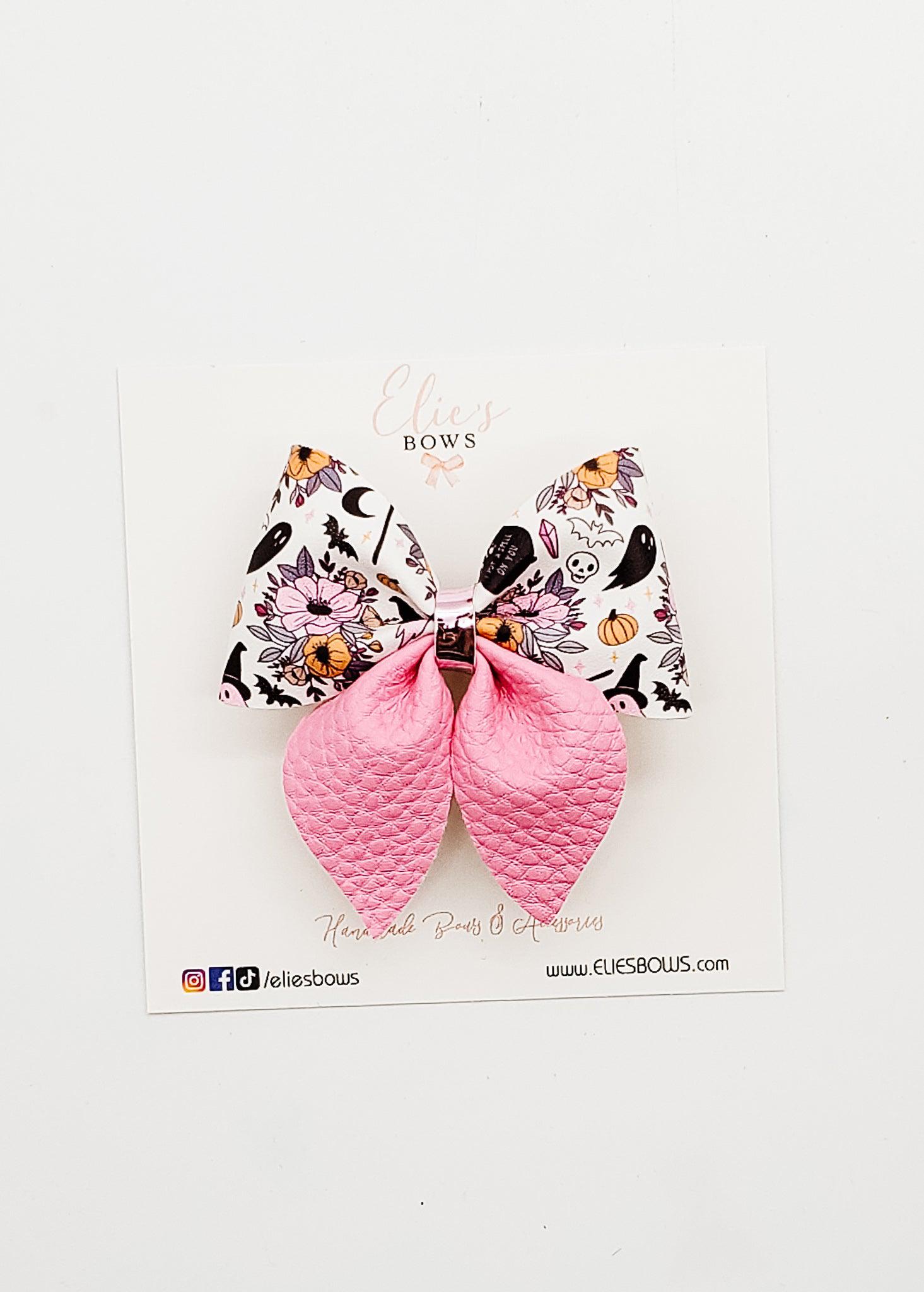 Pink Halloween - 2.5"-Bows-Elie’s Bows