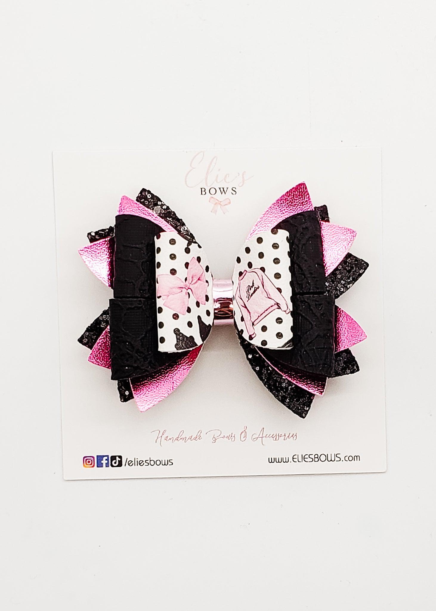 Pink Ladies - 3.2"-Bows-Elie’s Bows